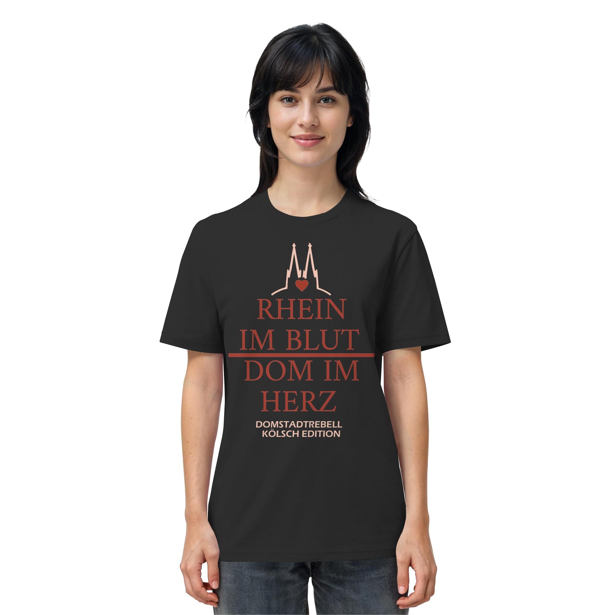 Domstadtrebell - Rhein im Blut Dom im Herz - Organic Shirt
