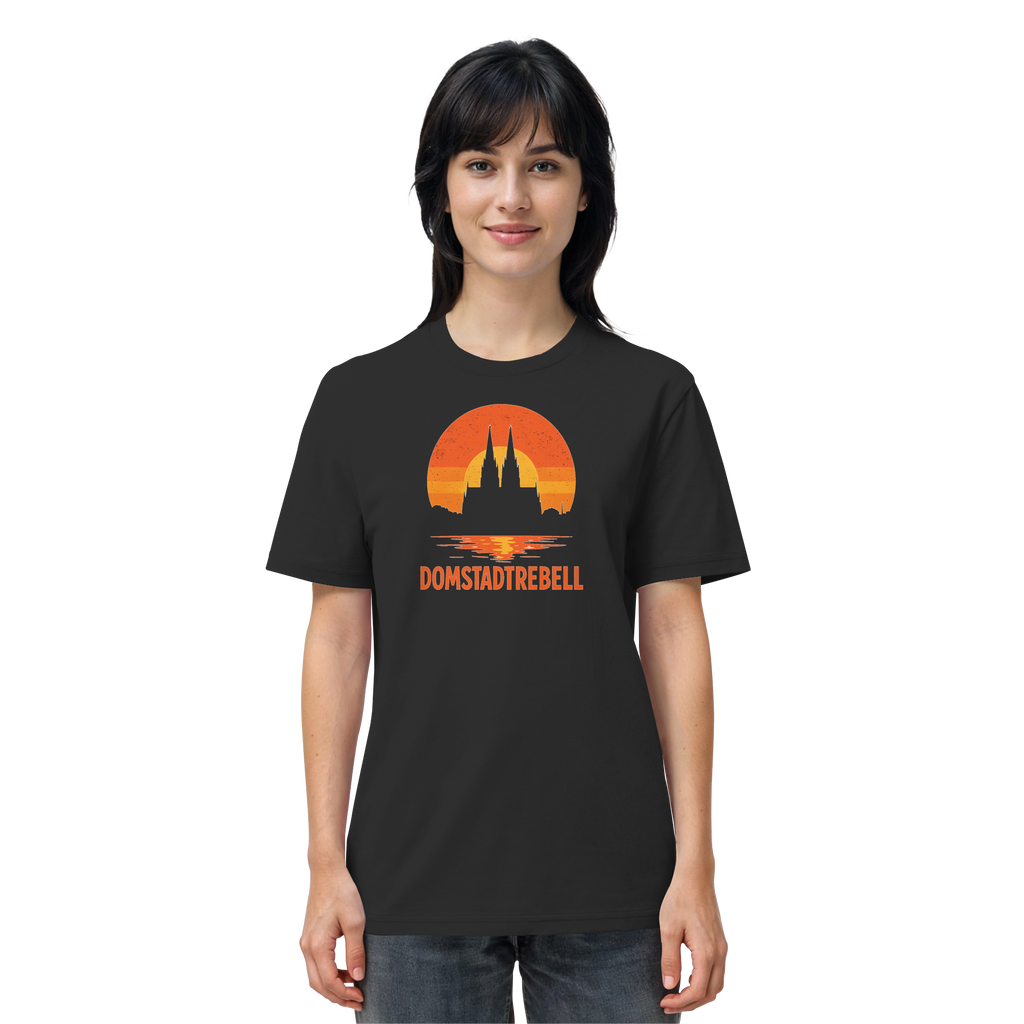 Domstadtrebell - Kölner Dom Sonnenuntergang - Organic Shirt