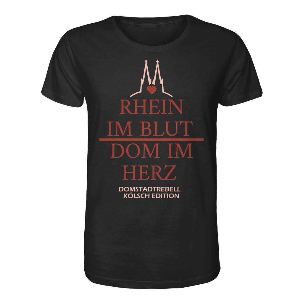 Domstadtrebell - Rhein im Blut Dom im Herz - Organic Shirt
