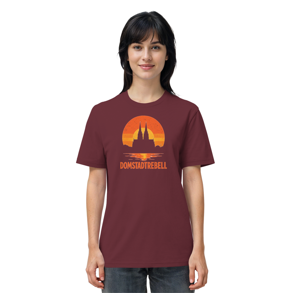 Domstadtrebell - Kölner Dom Sonnenuntergang - Organic Shirt