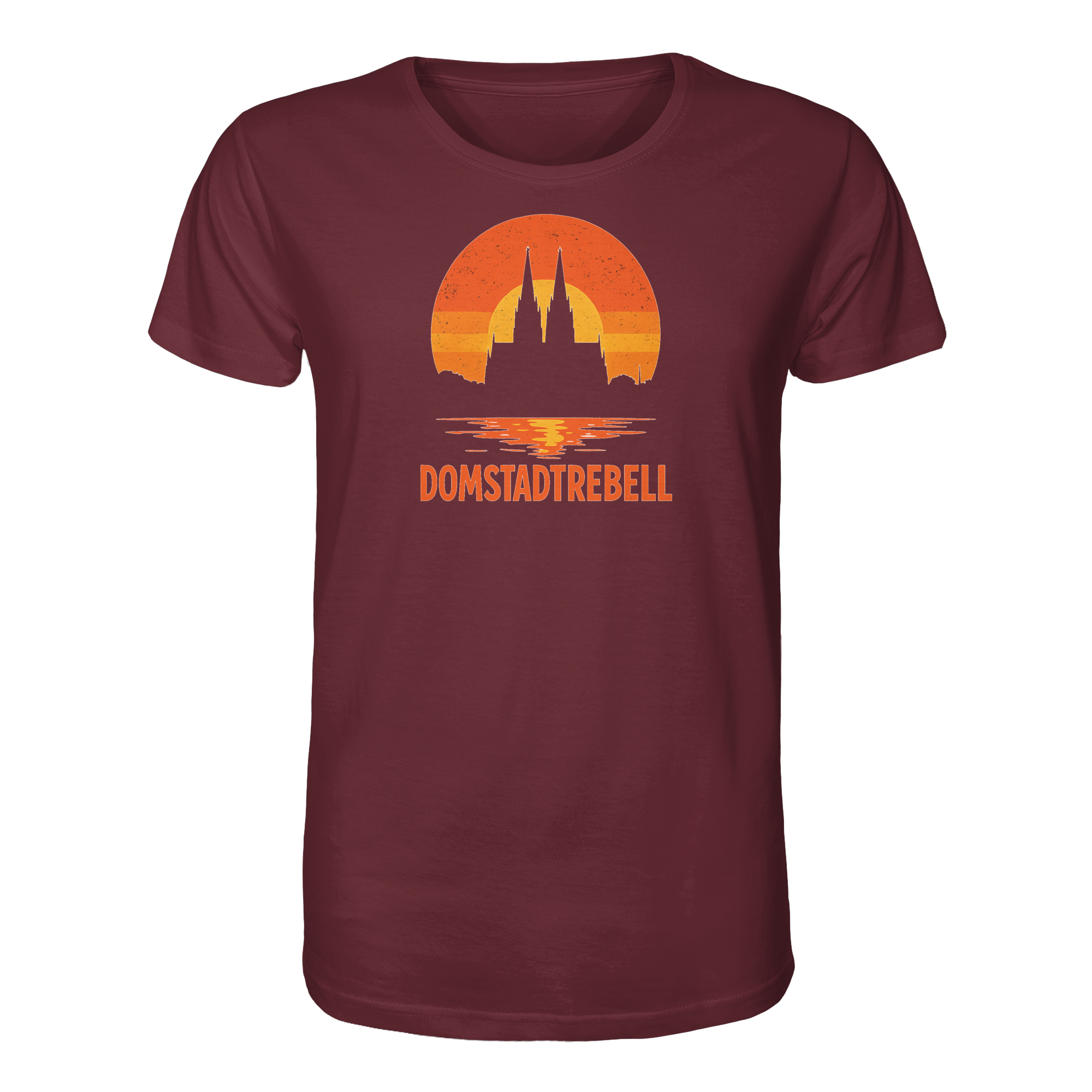 Domstadtrebell - Kölner Dom Sonnenuntergang - Organic Shirt