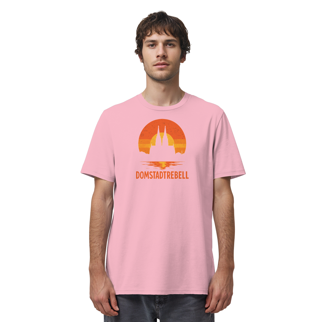 Domstadtrebell - Kölner Dom Sonnenuntergang - Organic Shirt