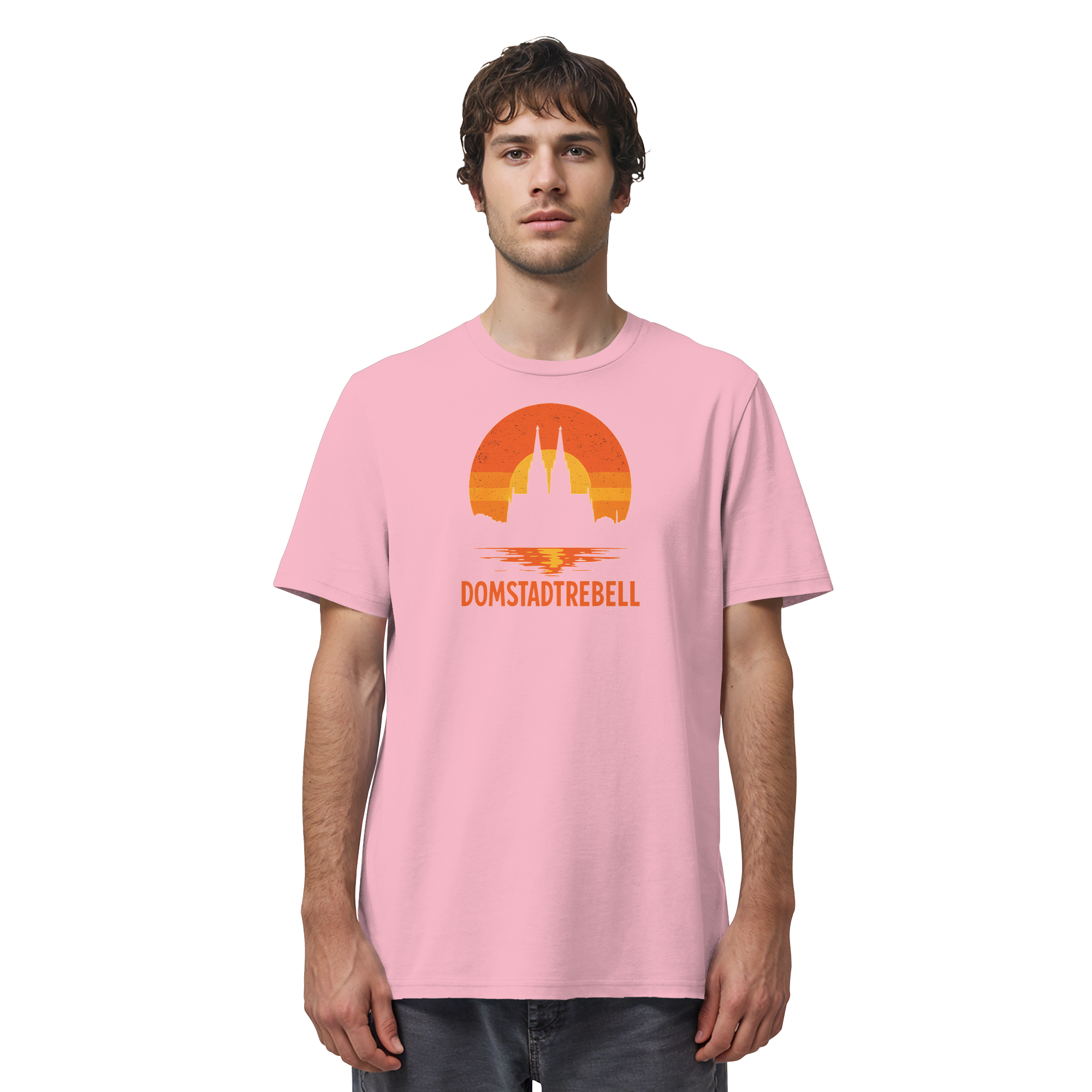Domstadtrebell - Kölner Dom Sonnenuntergang - Organic Shirt
