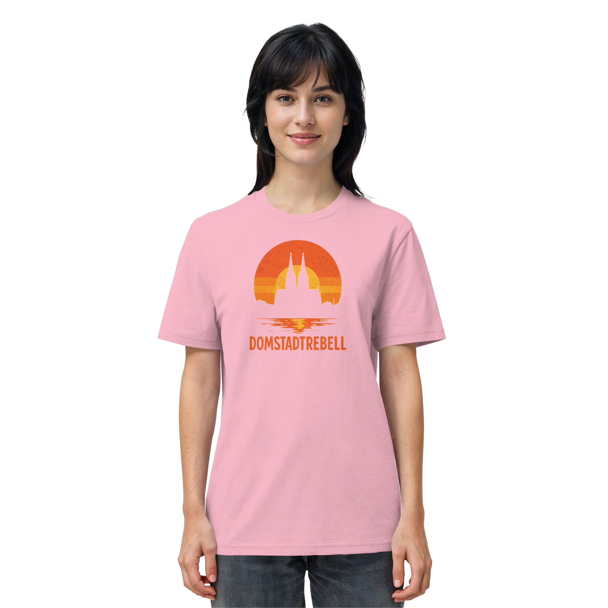 Domstadtrebell - Kölner Dom Sonnenuntergang - Organic Shirt