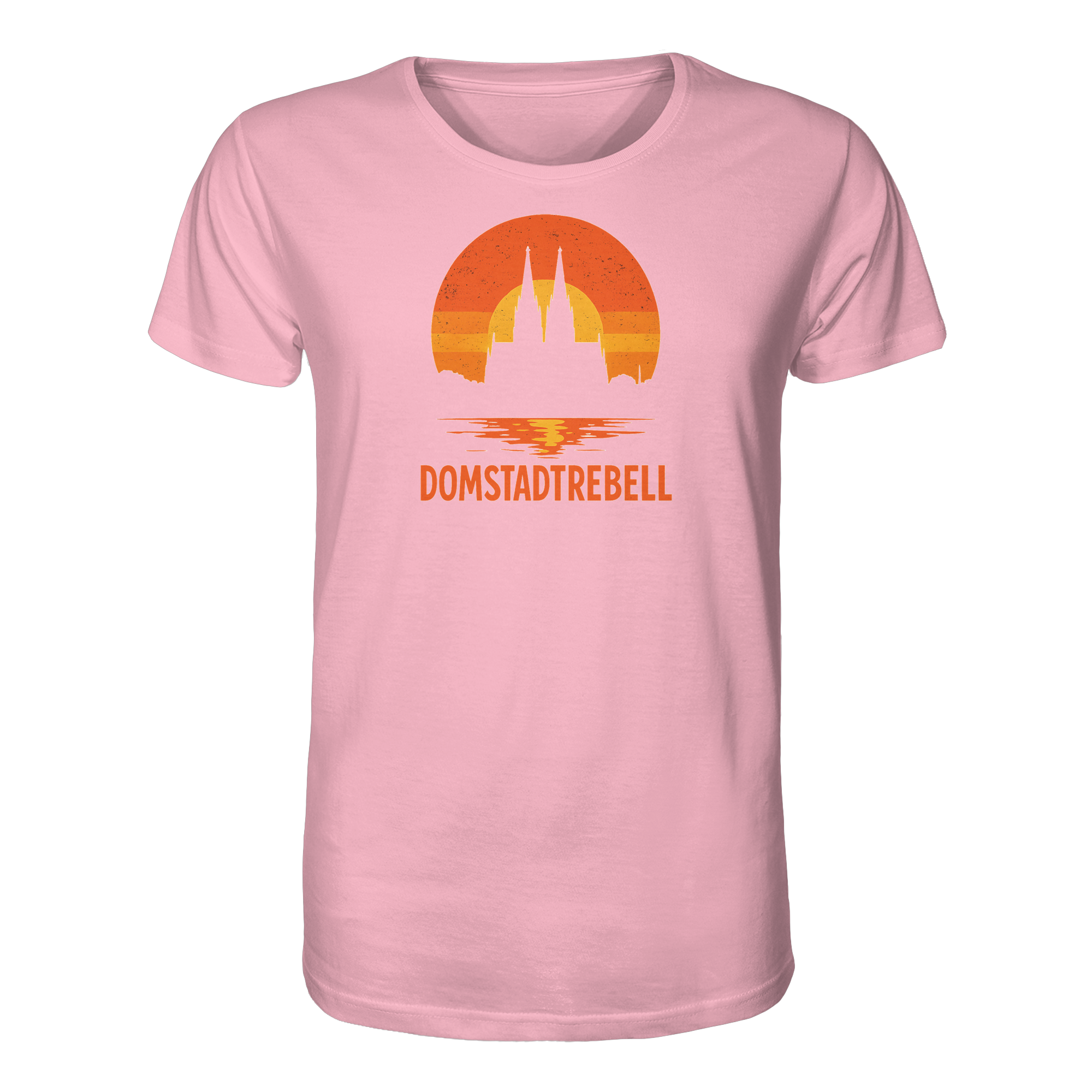 Domstadtrebell - Kölner Dom Sonnenuntergang - Organic Shirt