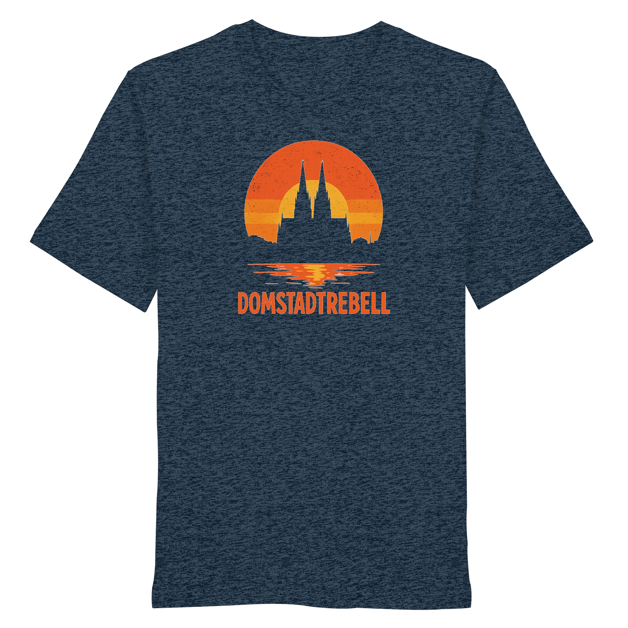 Domstadtrebell - Kölner Dom Sonnenuntergang - Organic Shirt