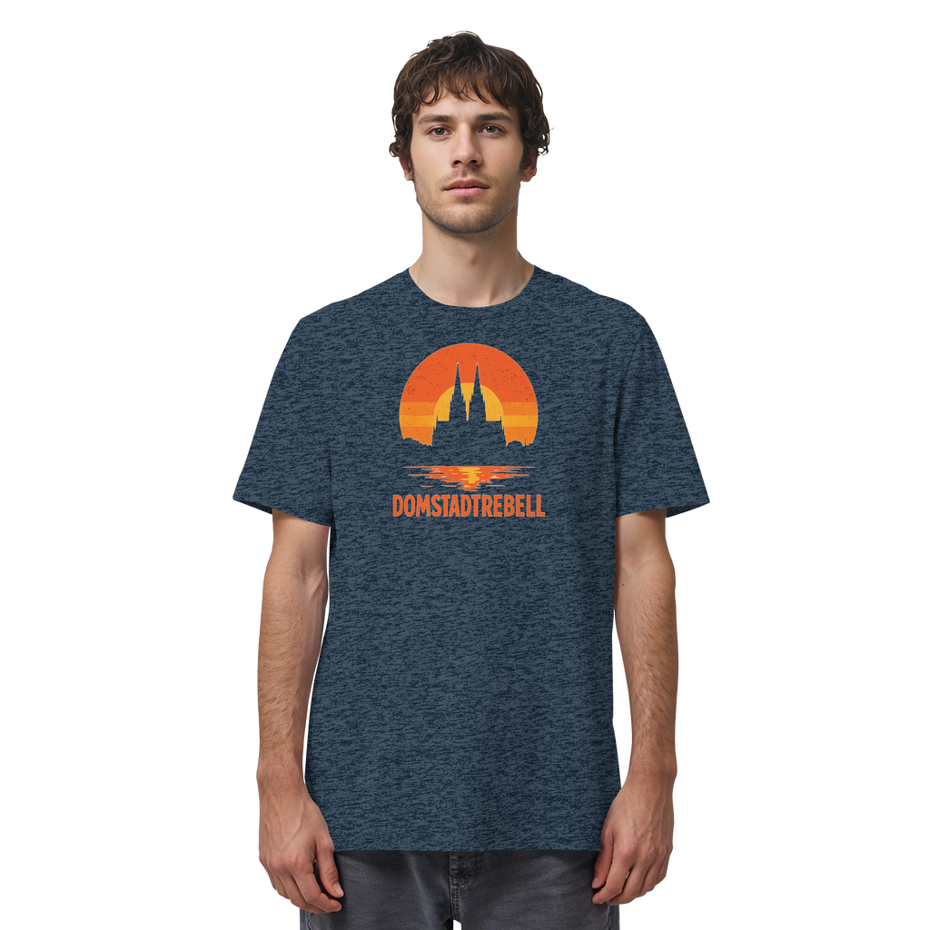 Domstadtrebell - Kölner Dom Sonnenuntergang - Organic Shirt