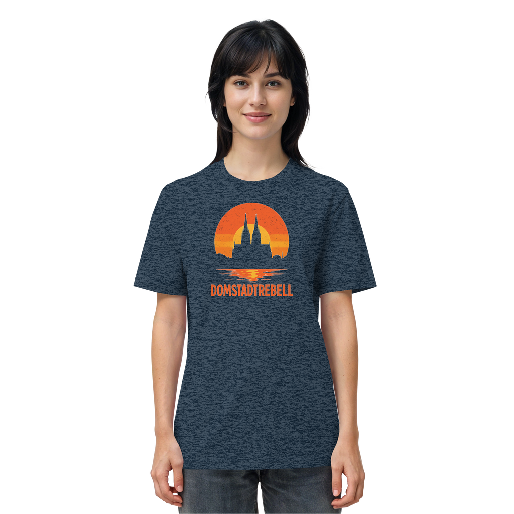 Domstadtrebell - Kölner Dom Sonnenuntergang - Organic Shirt