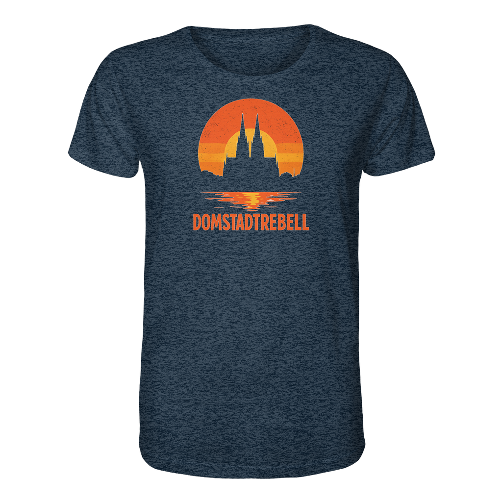 Domstadtrebell - Kölner Dom Sonnenuntergang - Organic Shirt
