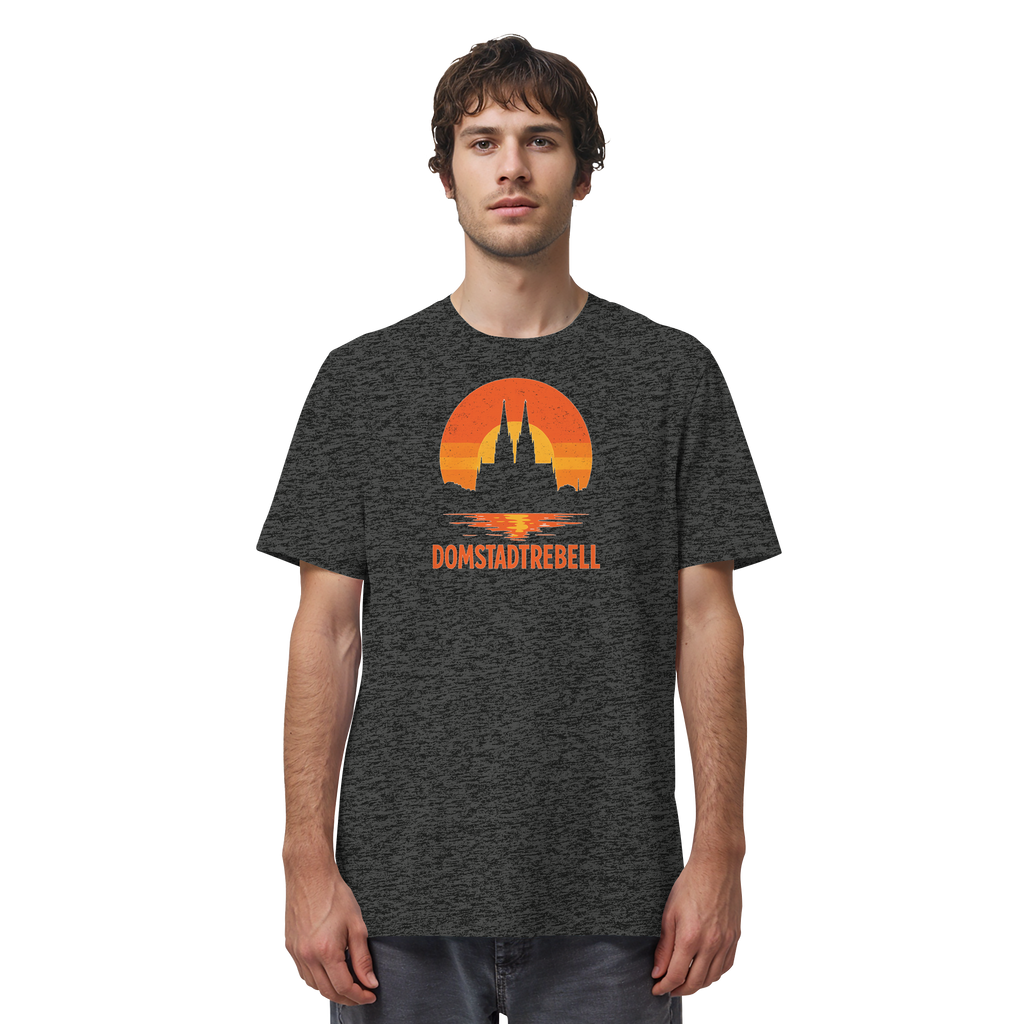 Domstadtrebell - Kölner Dom Sonnenuntergang - Organic Shirt