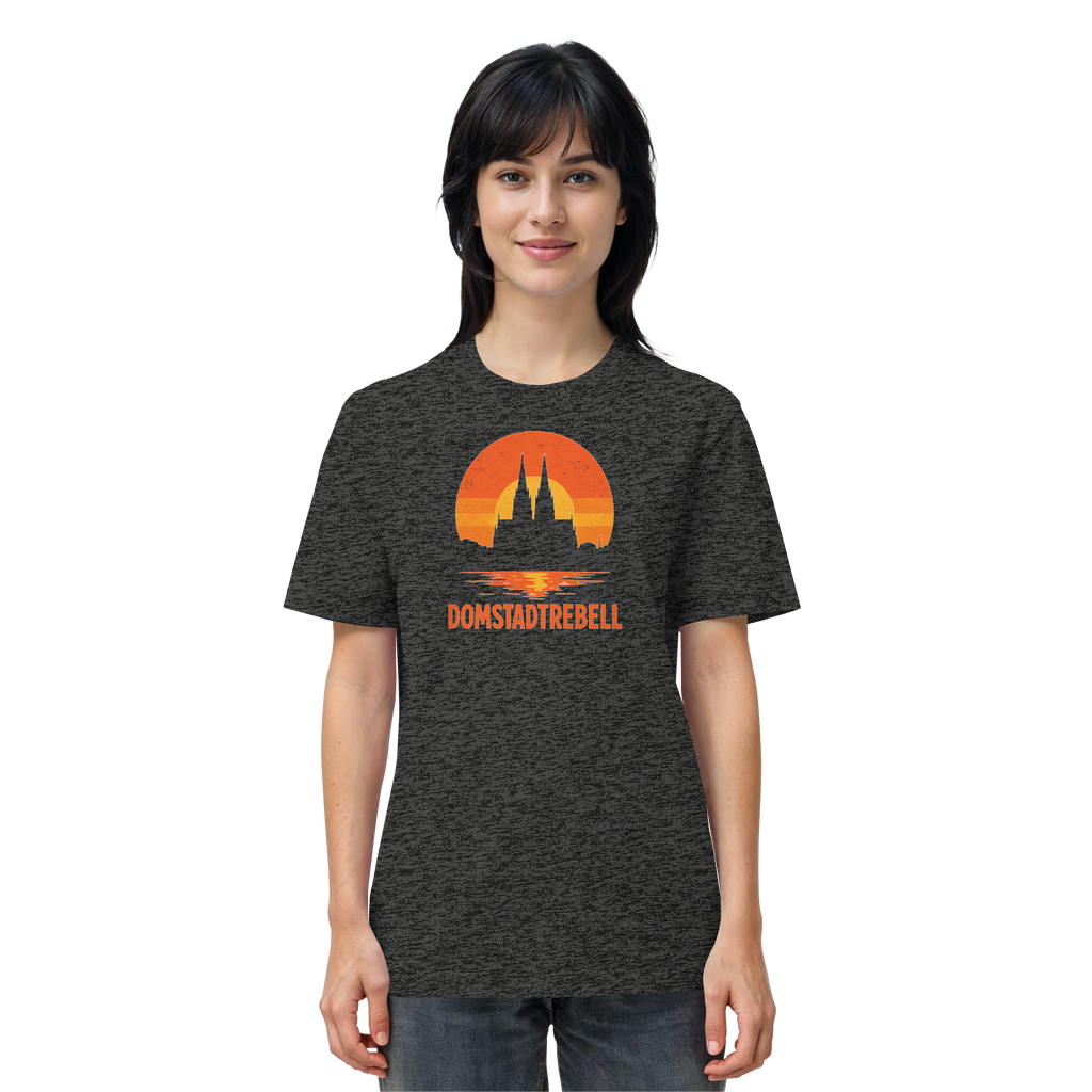 Domstadtrebell - Kölner Dom Sonnenuntergang - Organic Shirt