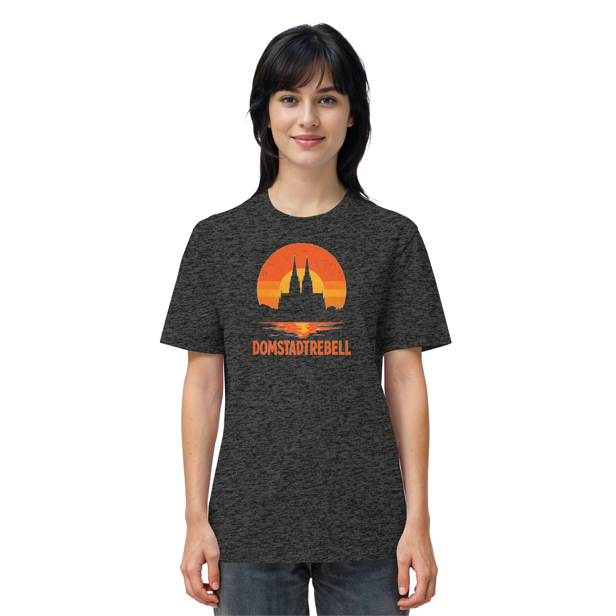 Domstadtrebell - Kölner Dom Sonnenuntergang - Organic Shirt