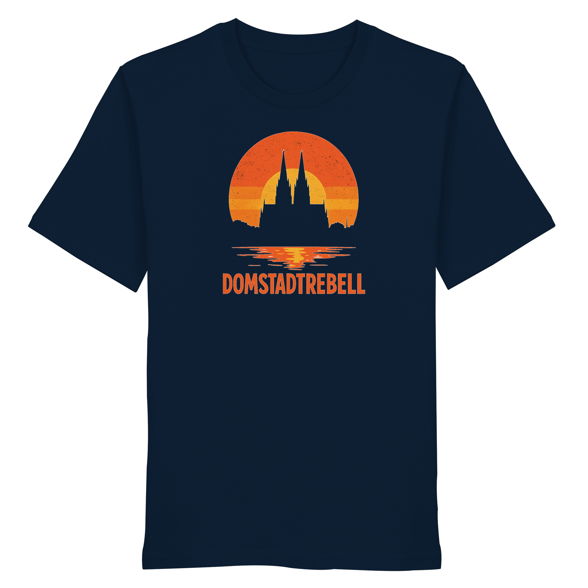 Domstadtrebell - Kölner Dom Sonnenuntergang - Organic Shirt