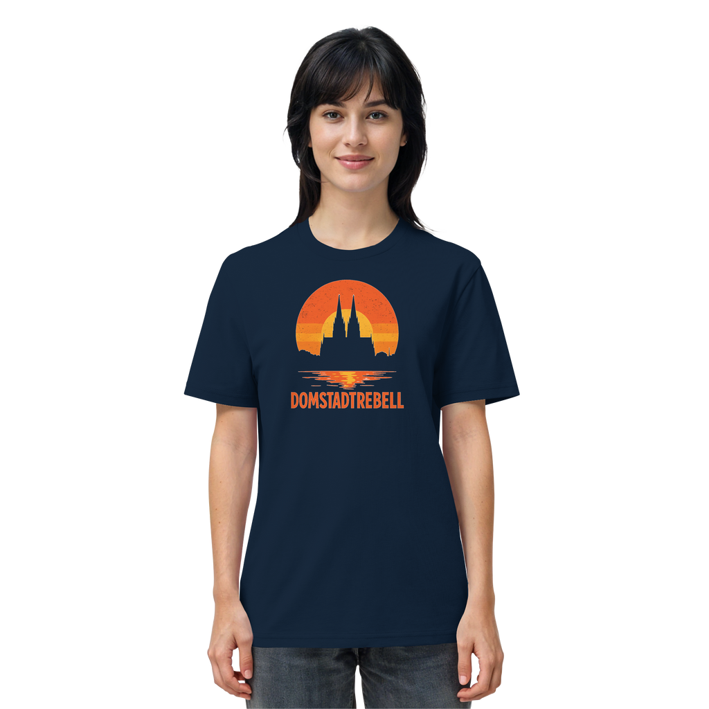 Domstadtrebell - Kölner Dom Sonnenuntergang - Organic Shirt