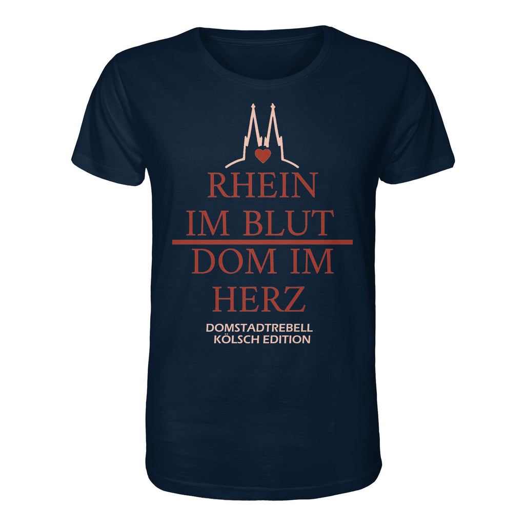 Domstadtrebell - Rhein im Blut Dom im Herz - Organic Shirt