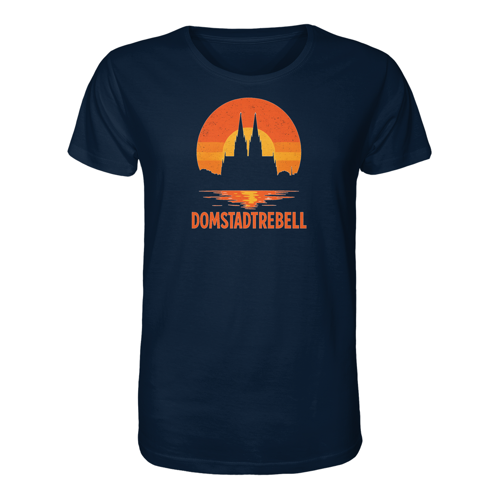Domstadtrebell - Kölner Dom Sonnenuntergang - Organic Shirt
