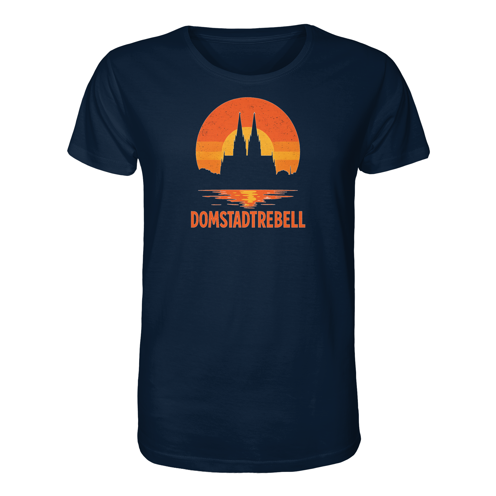 Domstadtrebell - Kölner Dom Sonnenuntergang - Organic Shirt