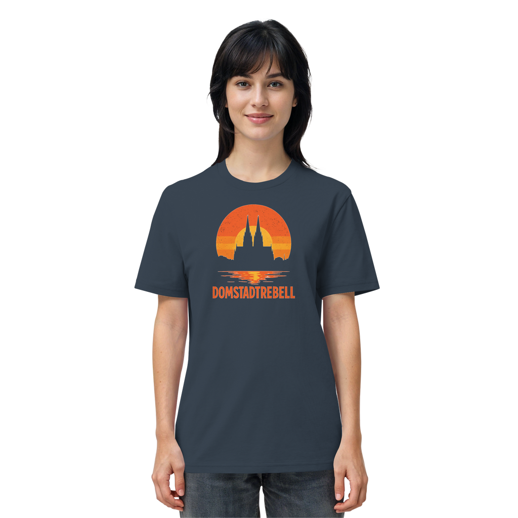 Domstadtrebell - Kölner Dom Sonnenuntergang - Organic Shirt