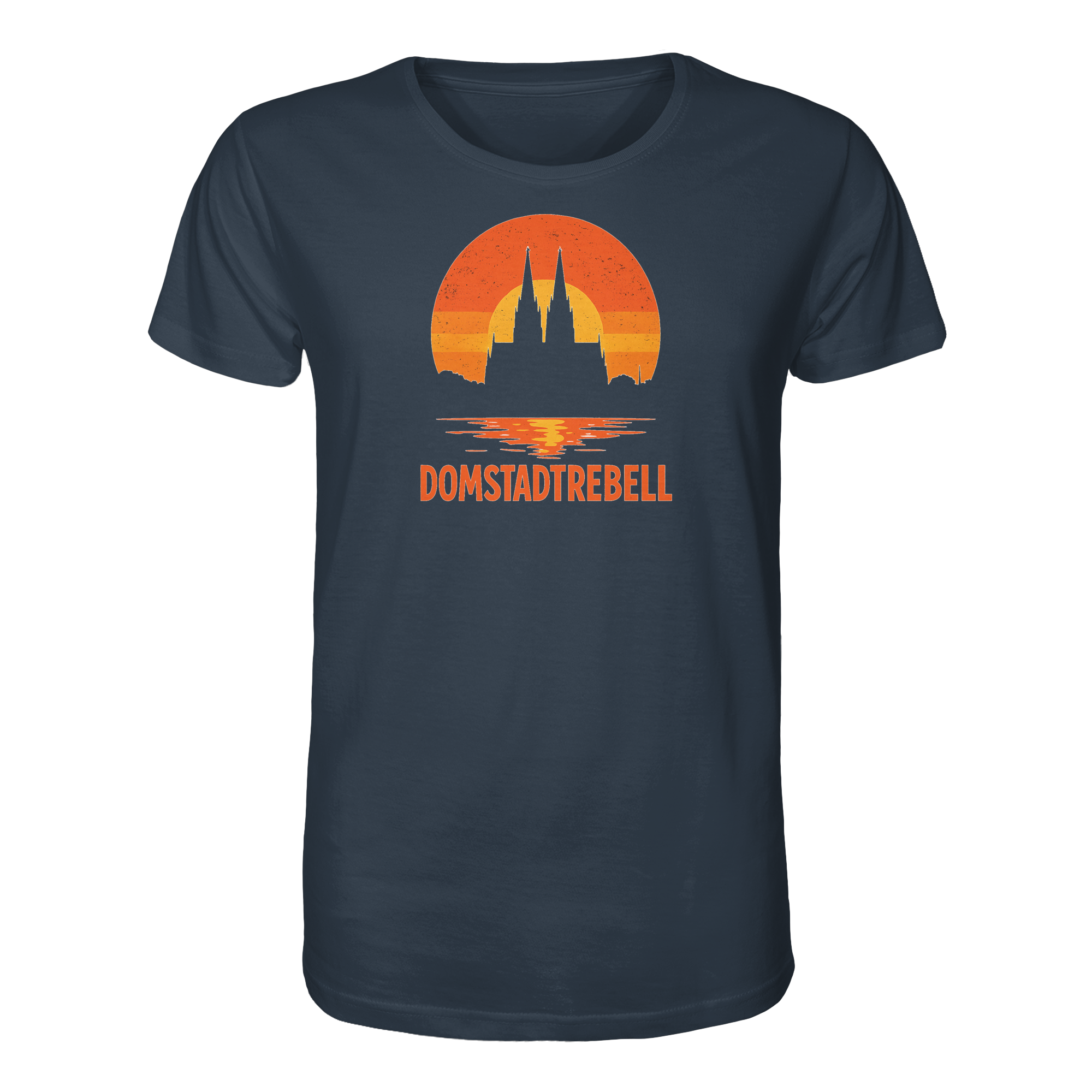 Domstadtrebell - Kölner Dom Sonnenuntergang - Organic Shirt