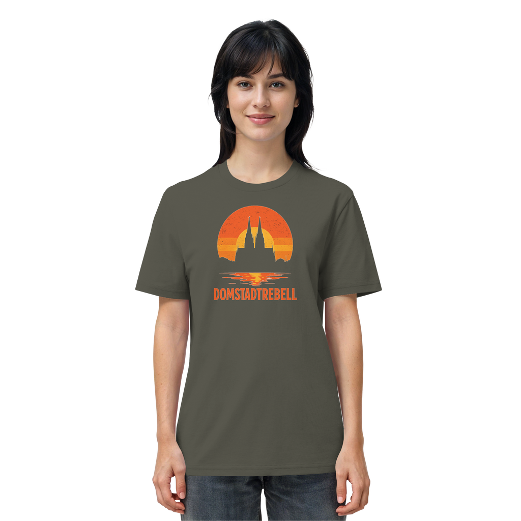 Domstadtrebell - Kölner Dom Sonnenuntergang - Organic Shirt