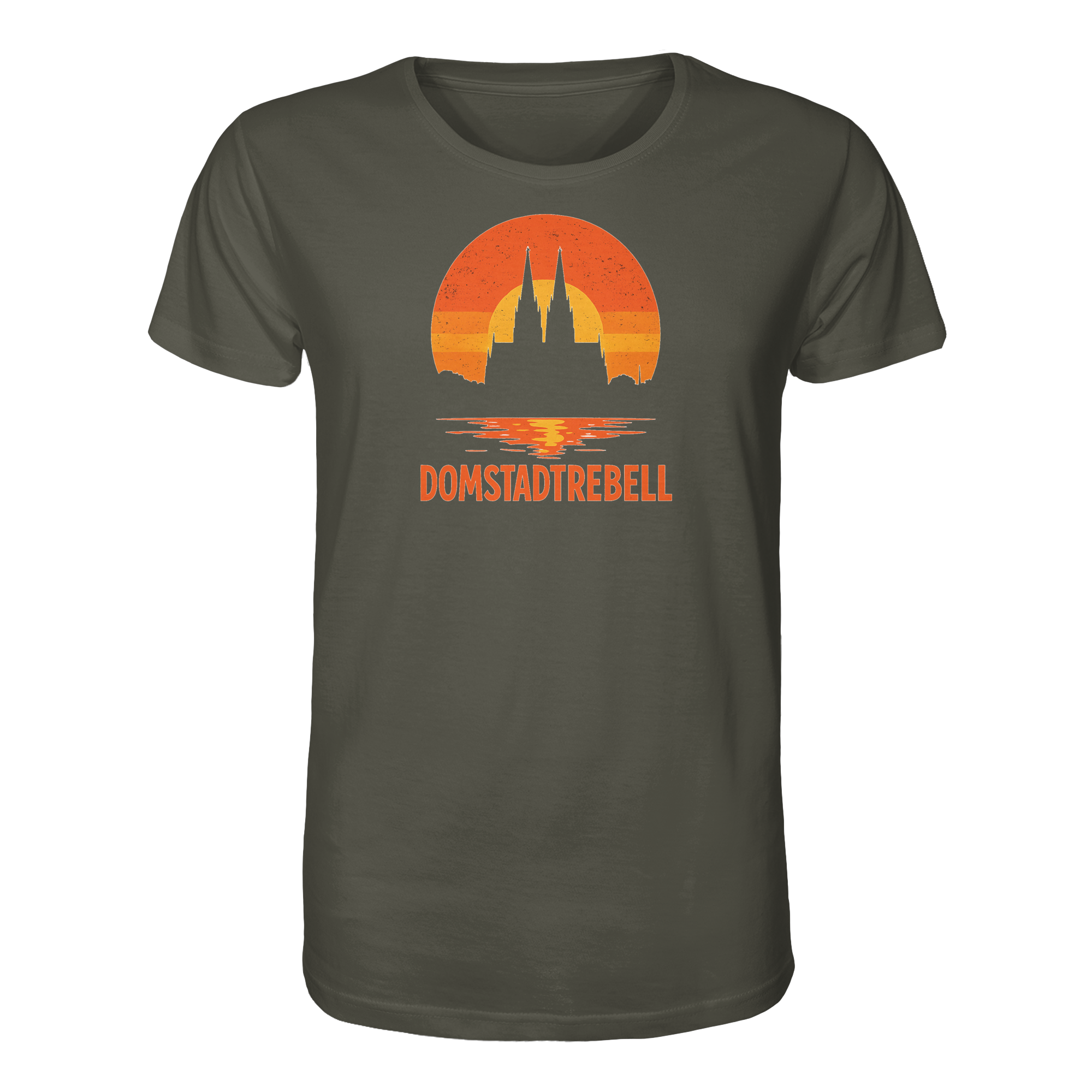 Domstadtrebell - Kölner Dom Sonnenuntergang - Organic Shirt