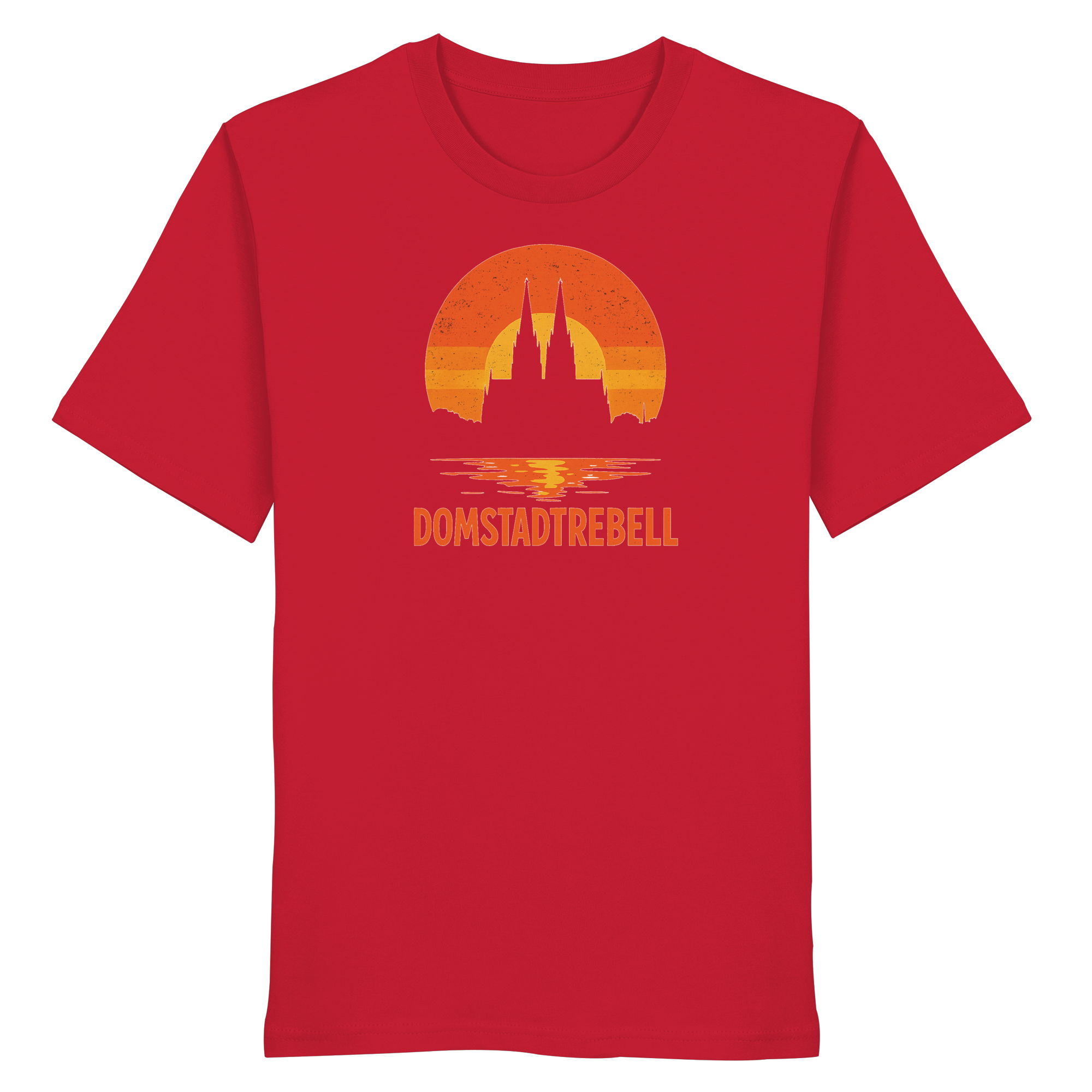 Domstadtrebell - Kölner Dom Sonnenuntergang - Organic Shirt