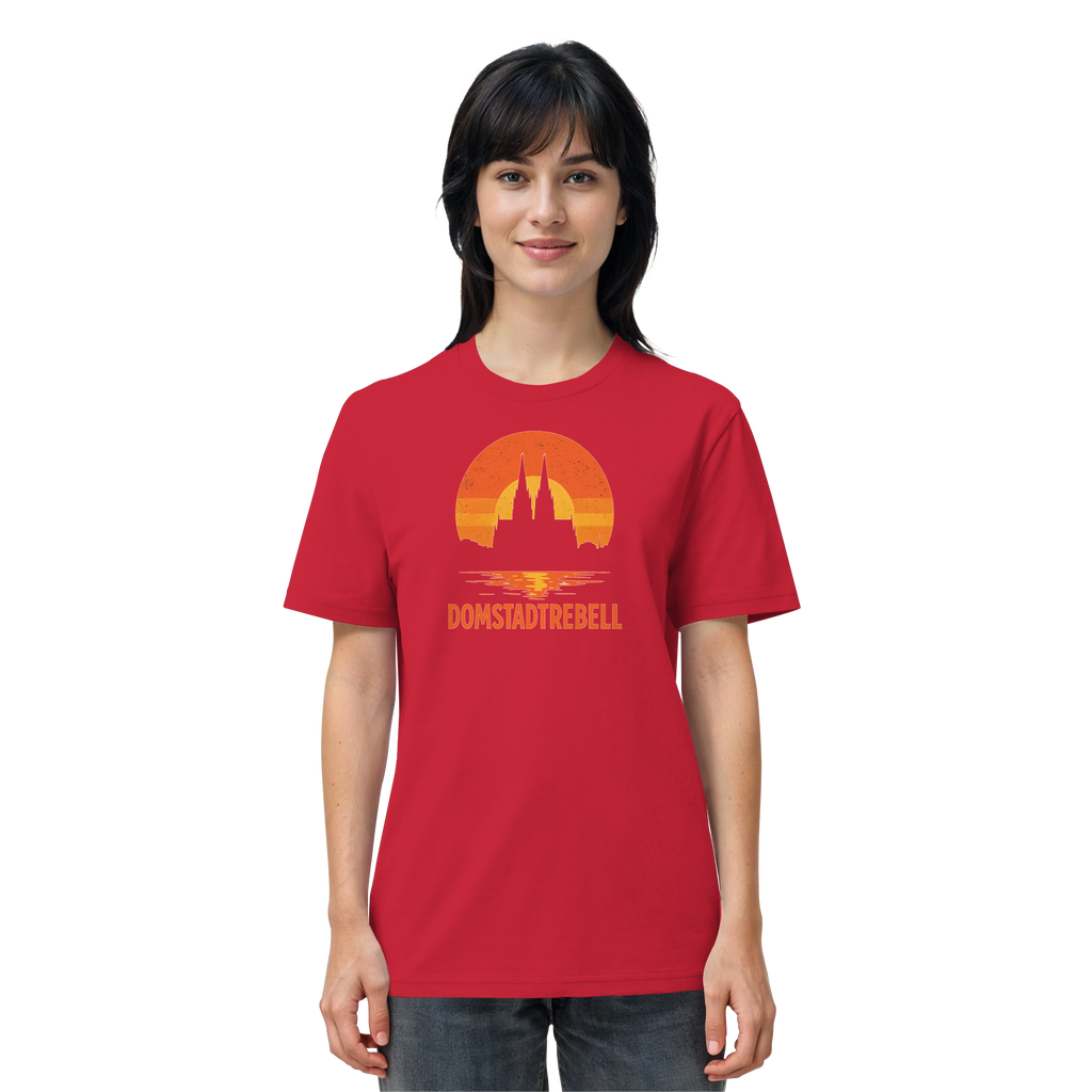 Domstadtrebell - Kölner Dom Sonnenuntergang - Organic Shirt