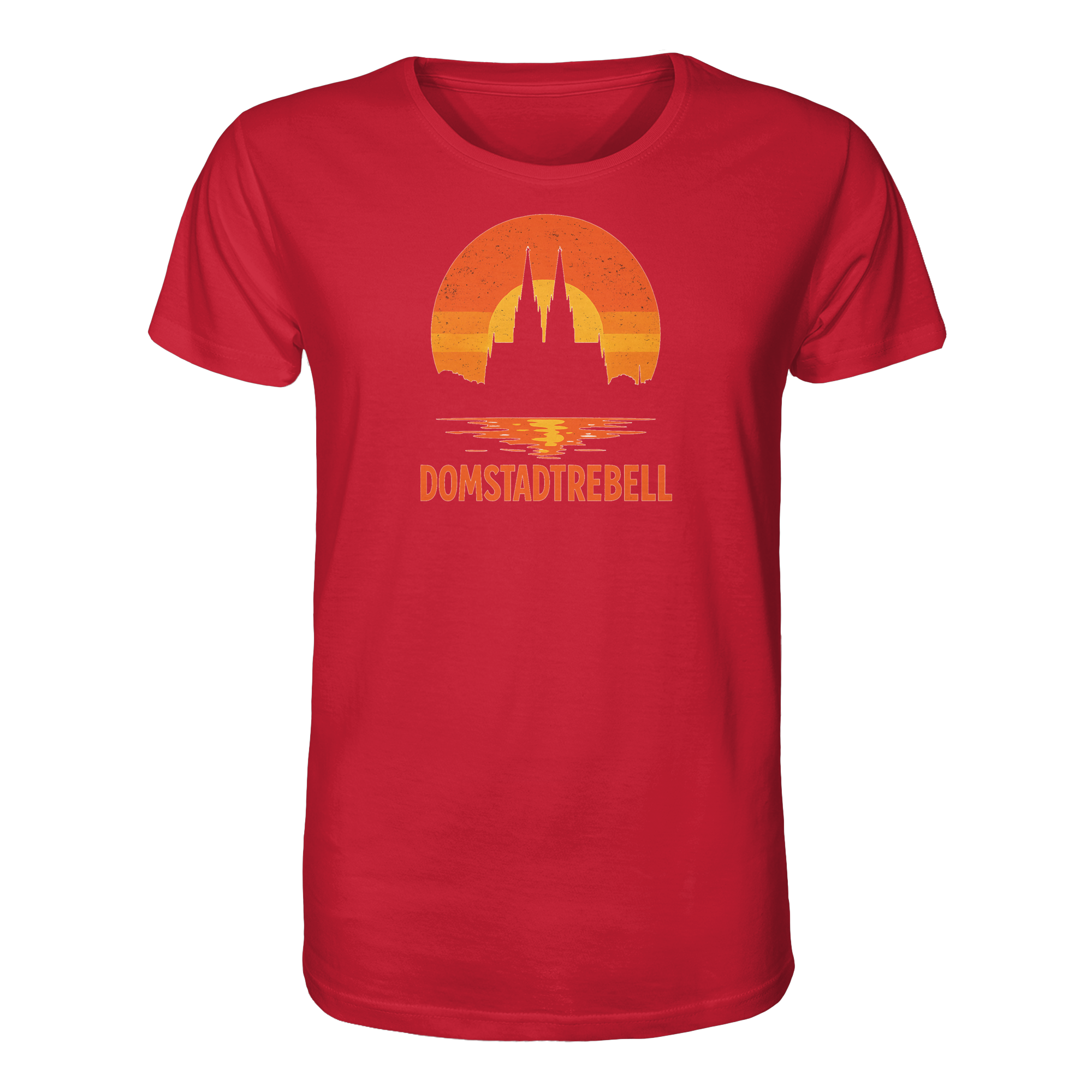 Domstadtrebell - Kölner Dom Sonnenuntergang - Organic Shirt
