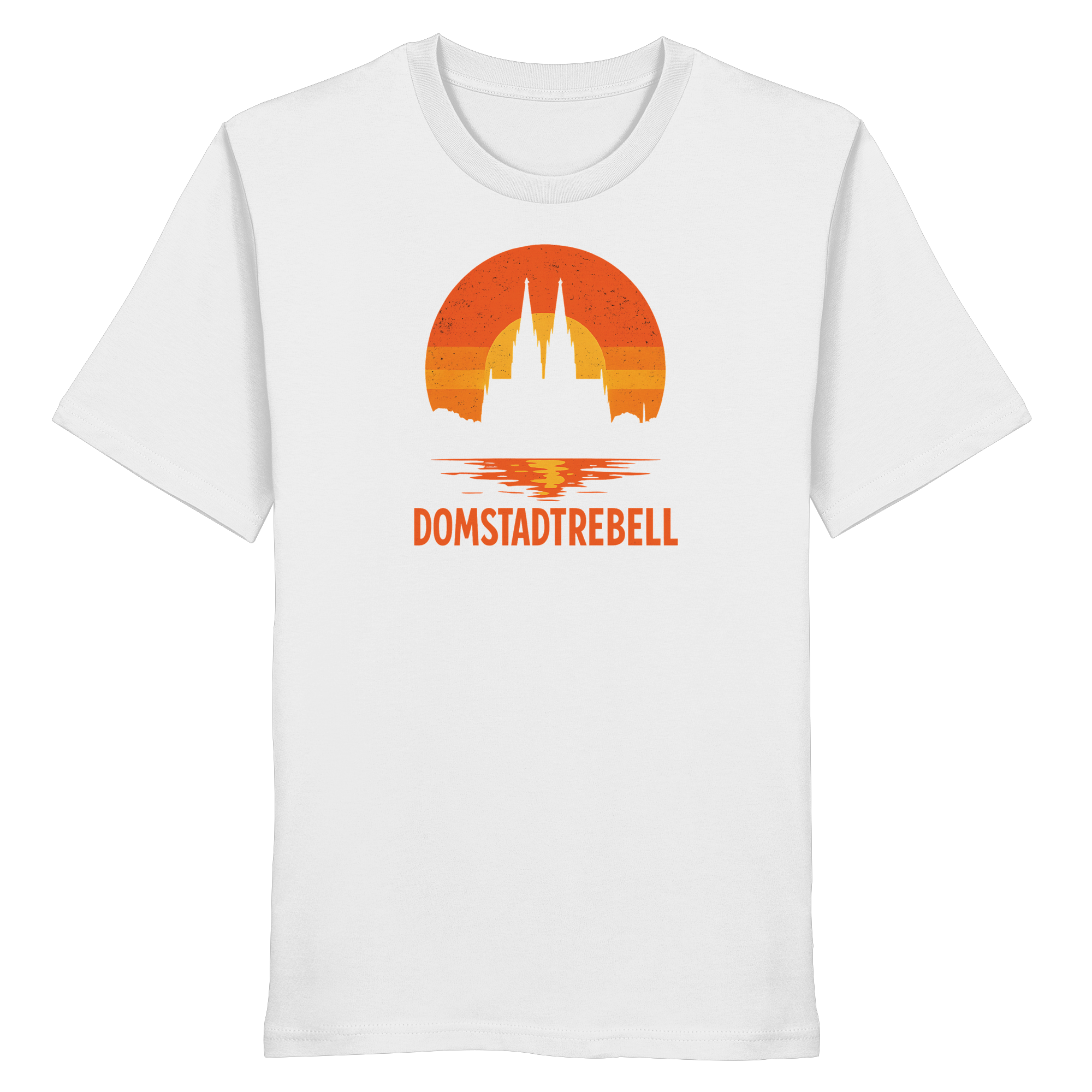 Domstadtrebell - Kölner Dom Sonnenuntergang - Organic Shirt