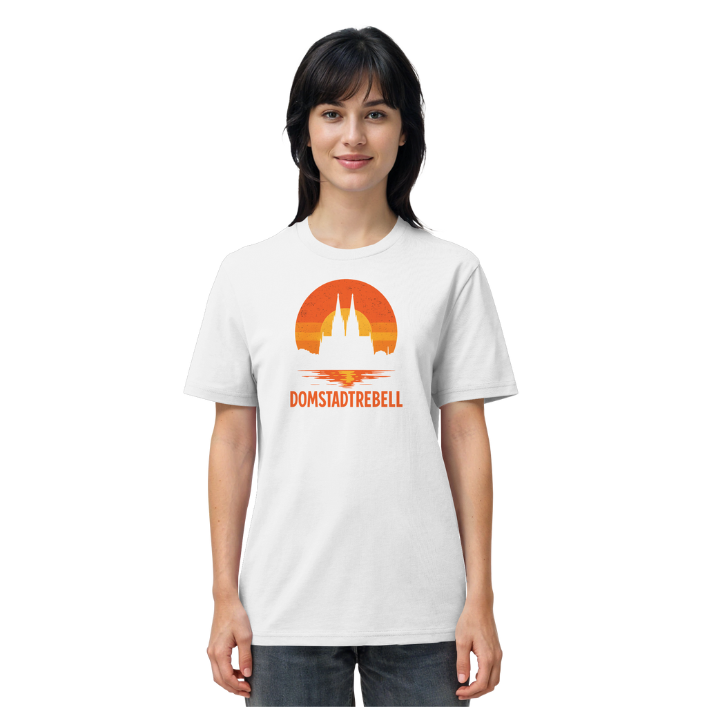 Domstadtrebell - Kölner Dom Sonnenuntergang - Organic Shirt