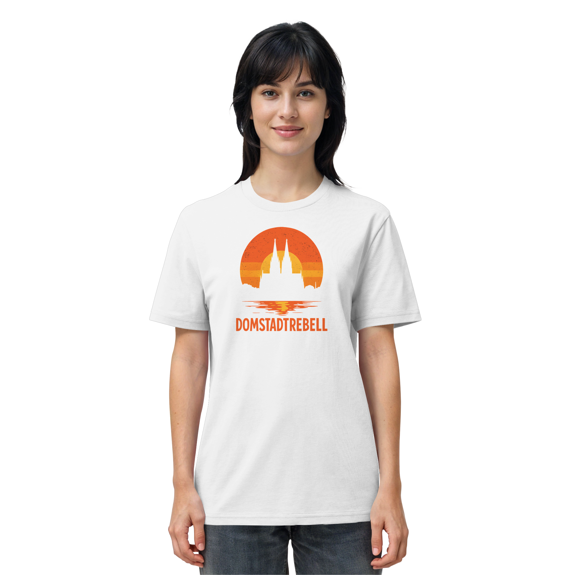 Domstadtrebell - Kölner Dom Sonnenuntergang - Organic Shirt