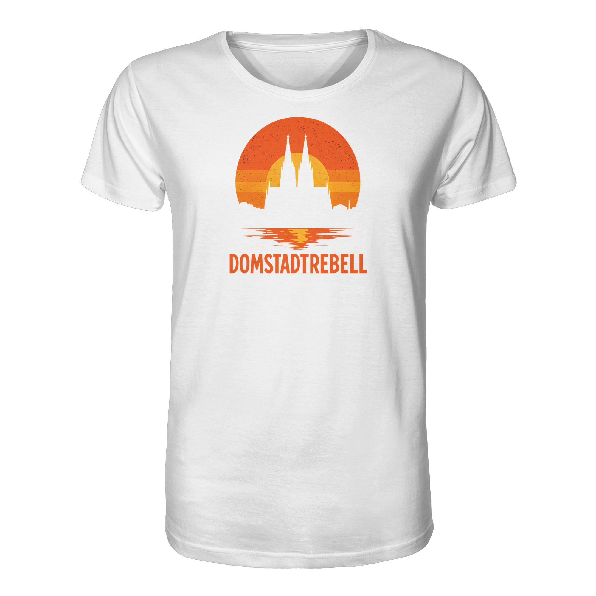 Domstadtrebell - Kölner Dom Sonnenuntergang - Organic Shirt