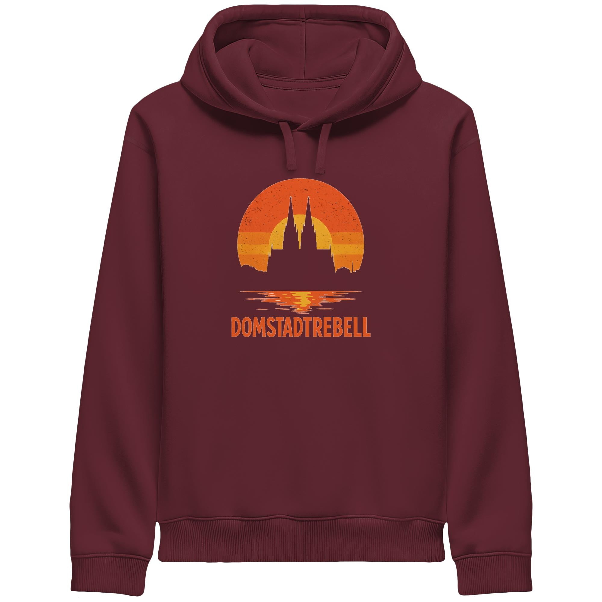 Domstadtrebell - Kölner Dom Sonnenuntergang - Organic Side Pocket Hoodie