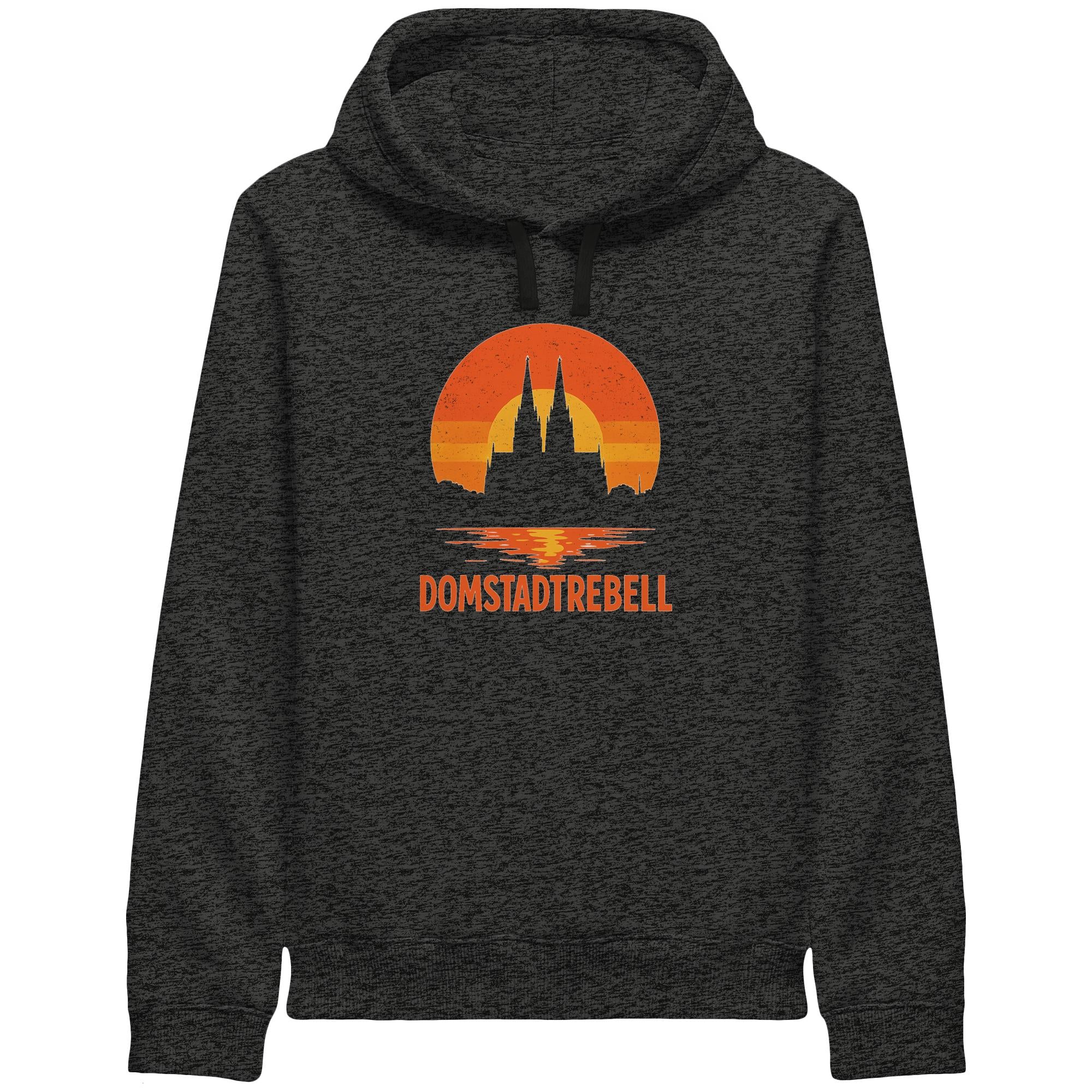 Domstadtrebell - Kölner Dom Sonnenuntergang - Organic Side Pocket Hoodie