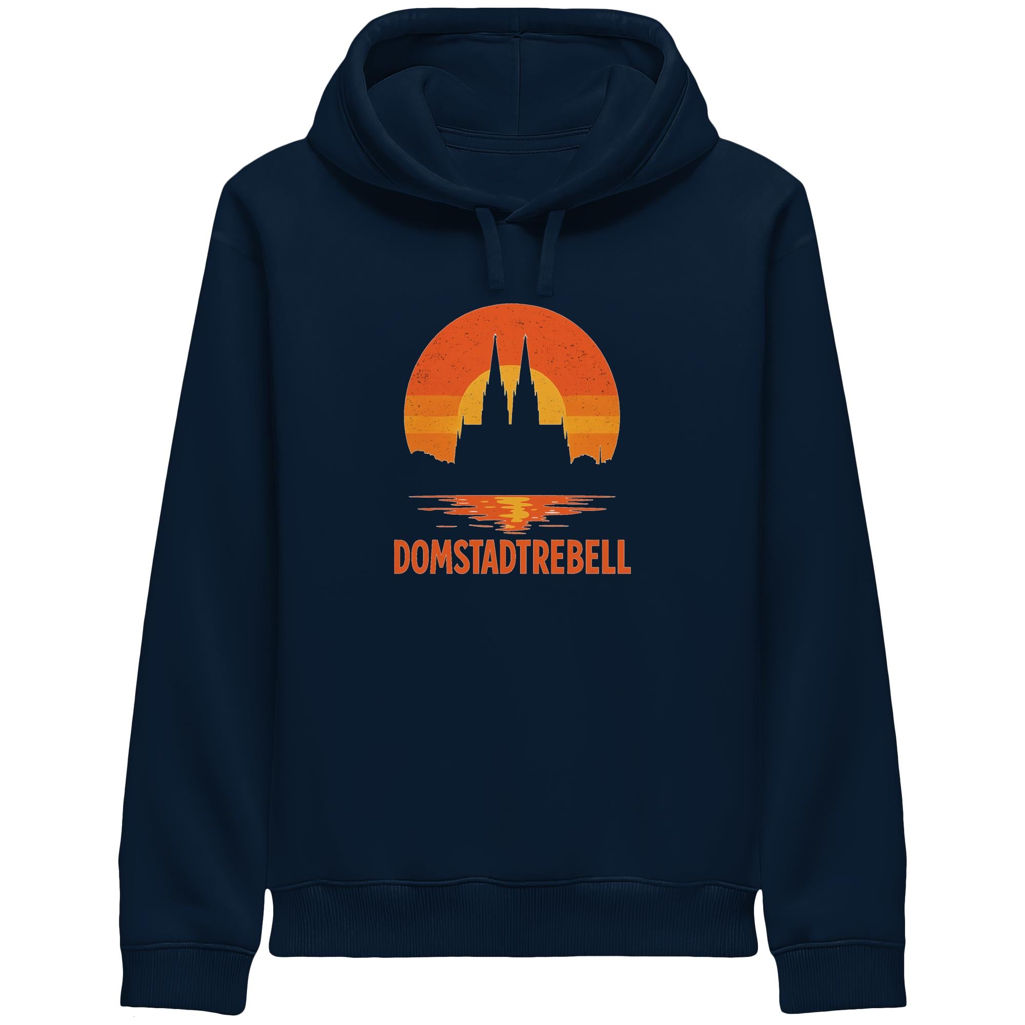 Domstadtrebell - Kölner Dom Sonnenuntergang - Organic Side Pocket Hoodie