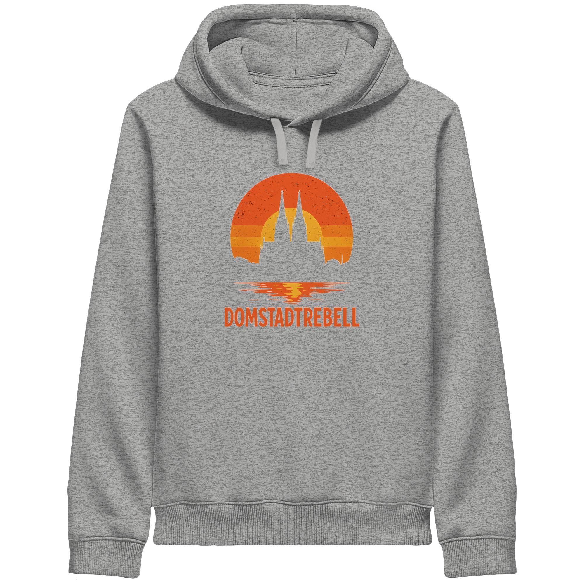 Domstadtrebell - Kölner Dom Sonnenuntergang - Organic Side Pocket Hoodie