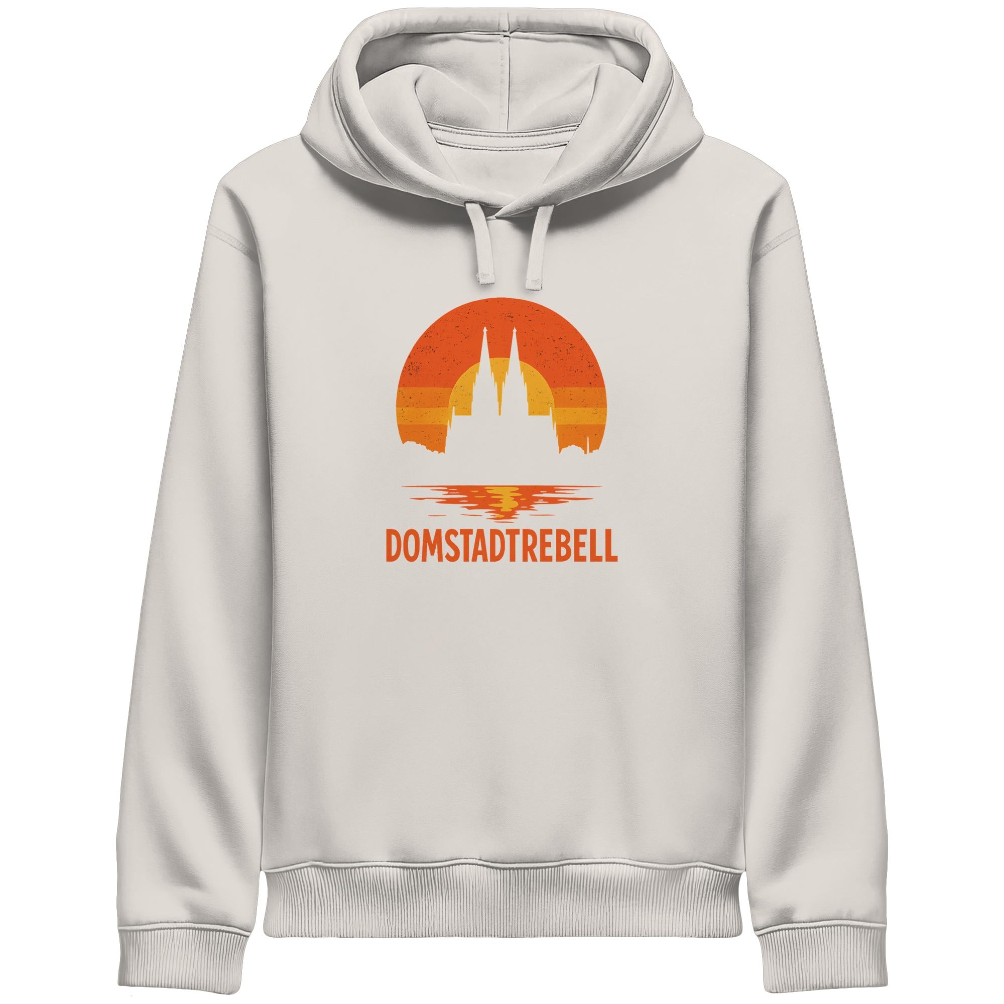 Domstadtrebell - Kölner Dom Sonnenuntergang - Organic Side Pocket Hoodie