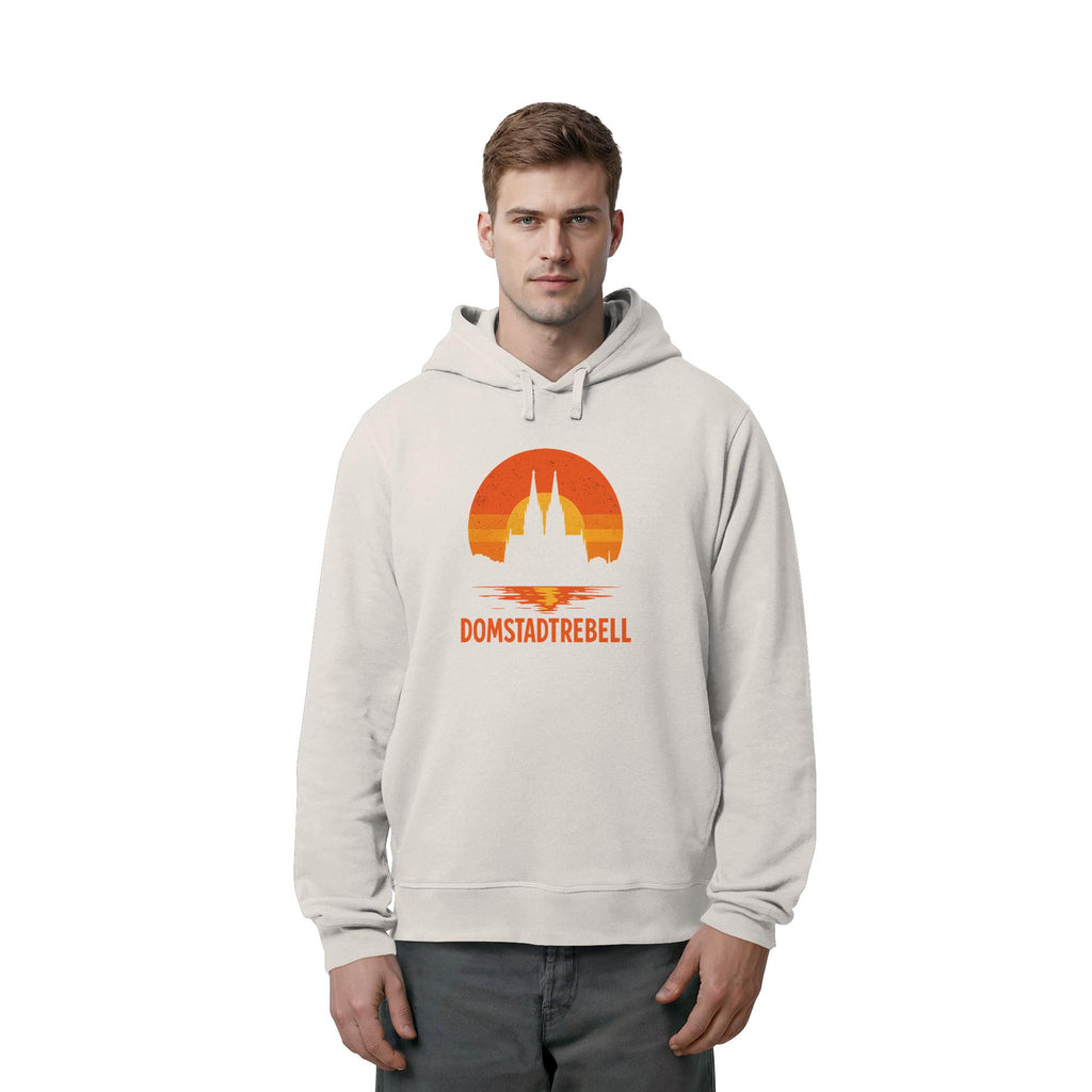 Domstadtrebell - Kölner Dom Sonnenuntergang - Organic Side Pocket Hoodie
