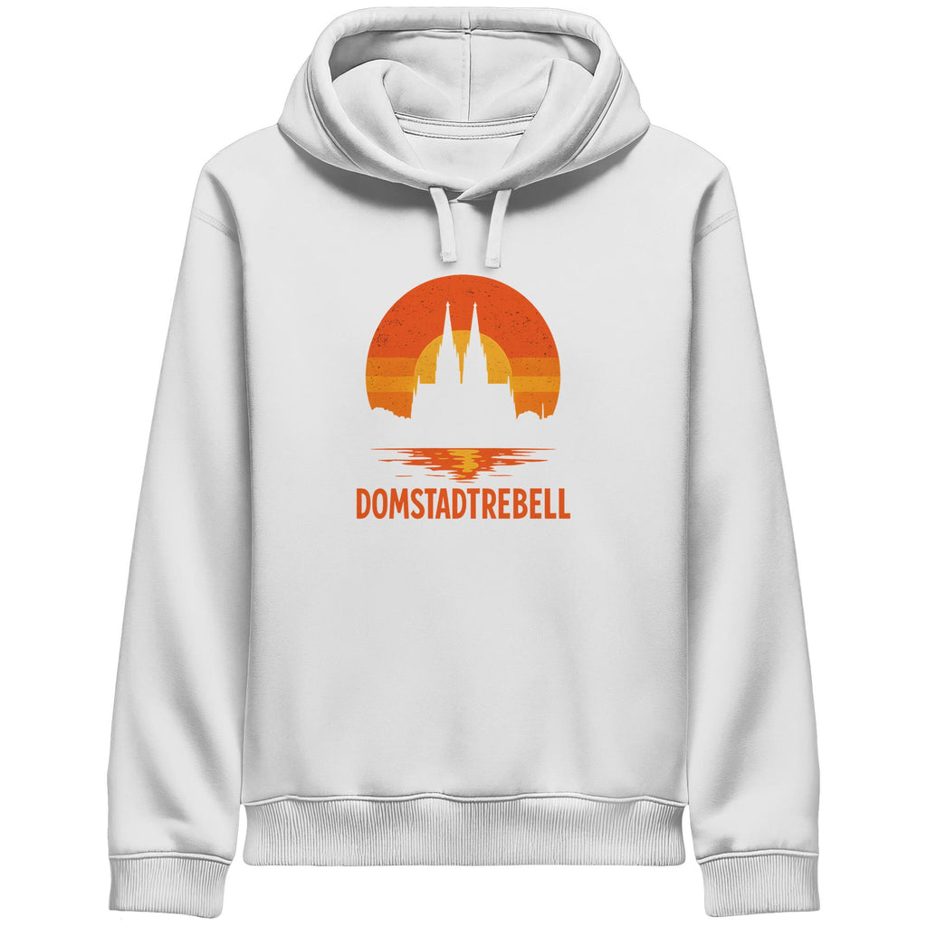 Domstadtrebell - Kölner Dom Sonnenuntergang - Organic Side Pocket Hoodie