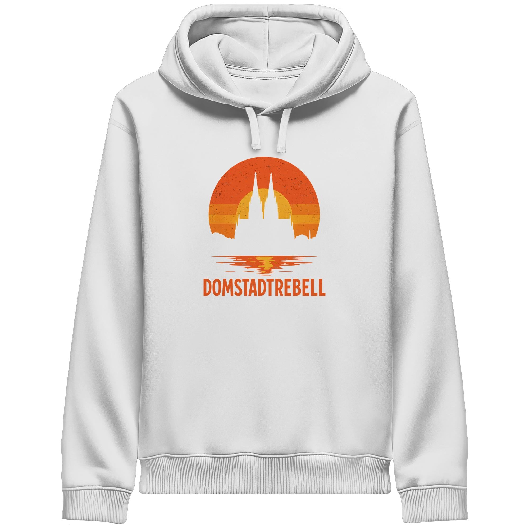 Domstadtrebell - Kölner Dom Sonnenuntergang - Organic Side Pocket Hoodie