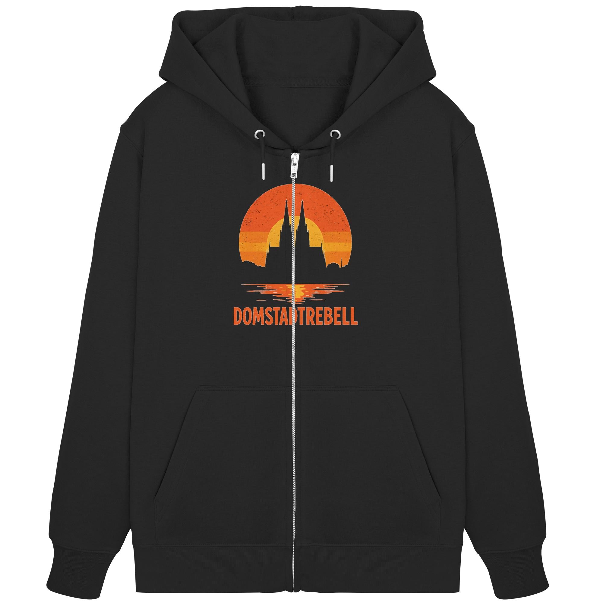 Domstadtrebell - Kölner Dom Sonnenuntergang - Organic Zipper
