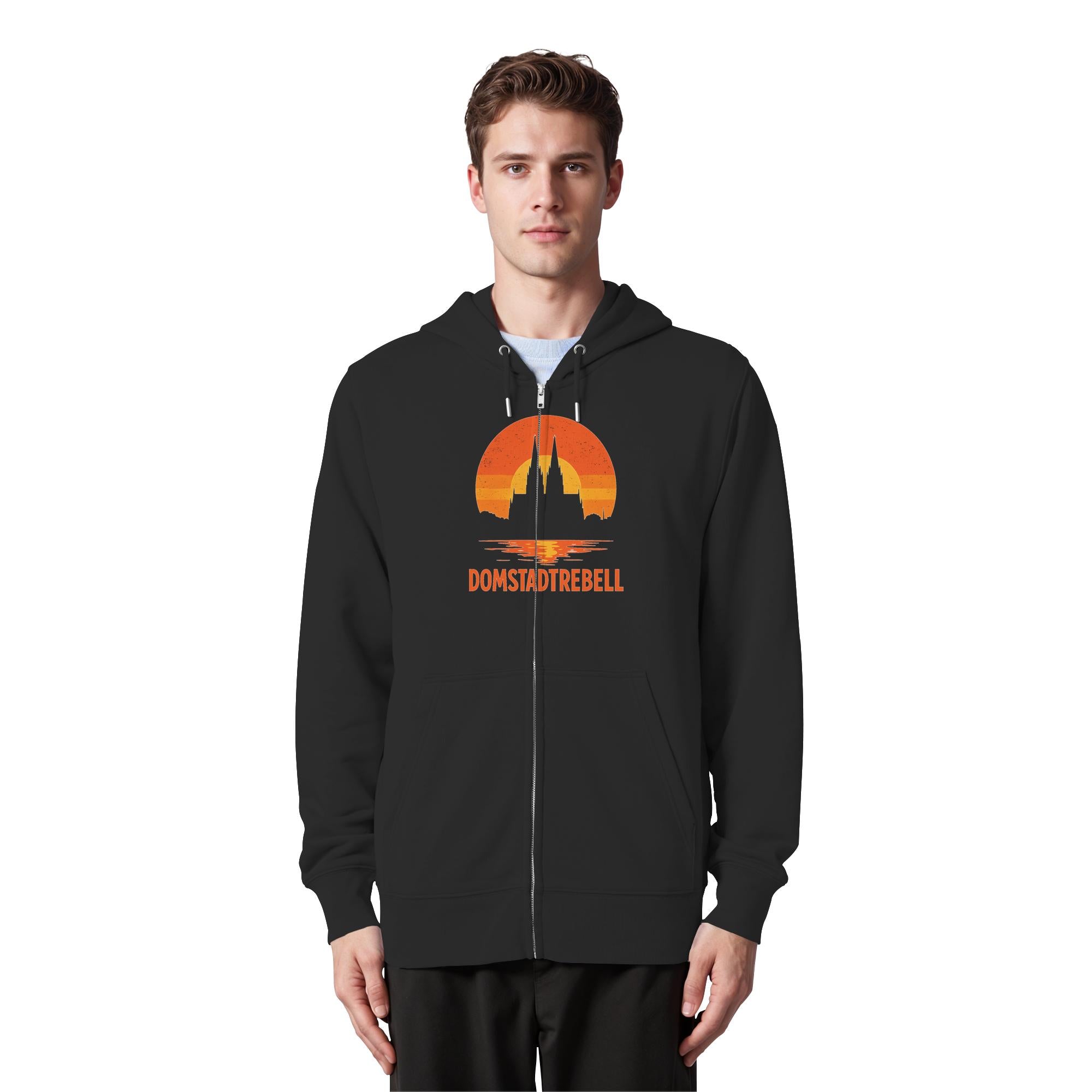 Domstadtrebell - Kölner Dom Sonnenuntergang - Organic Zipper