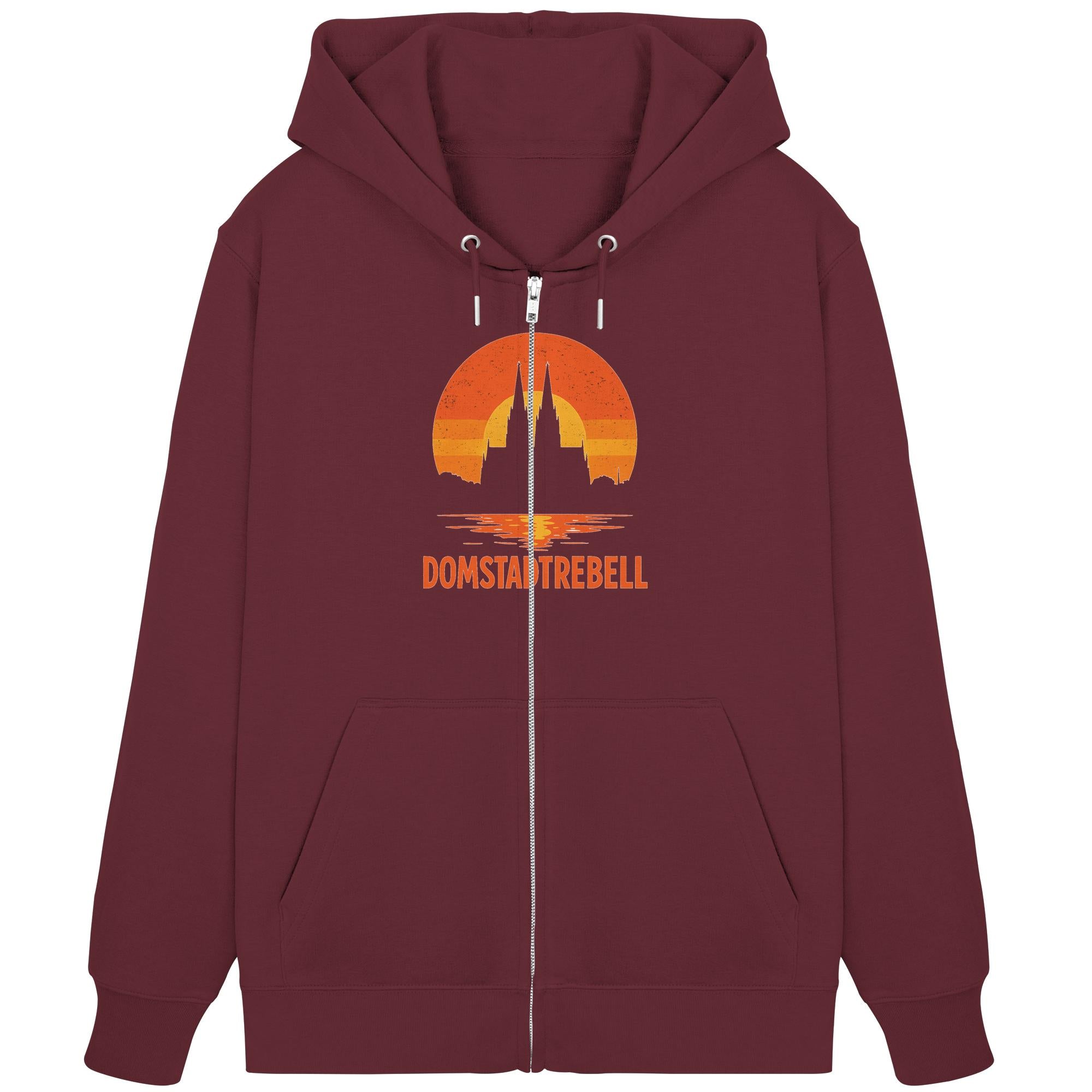 Domstadtrebell - Kölner Dom Sonnenuntergang - Organic Zipper
