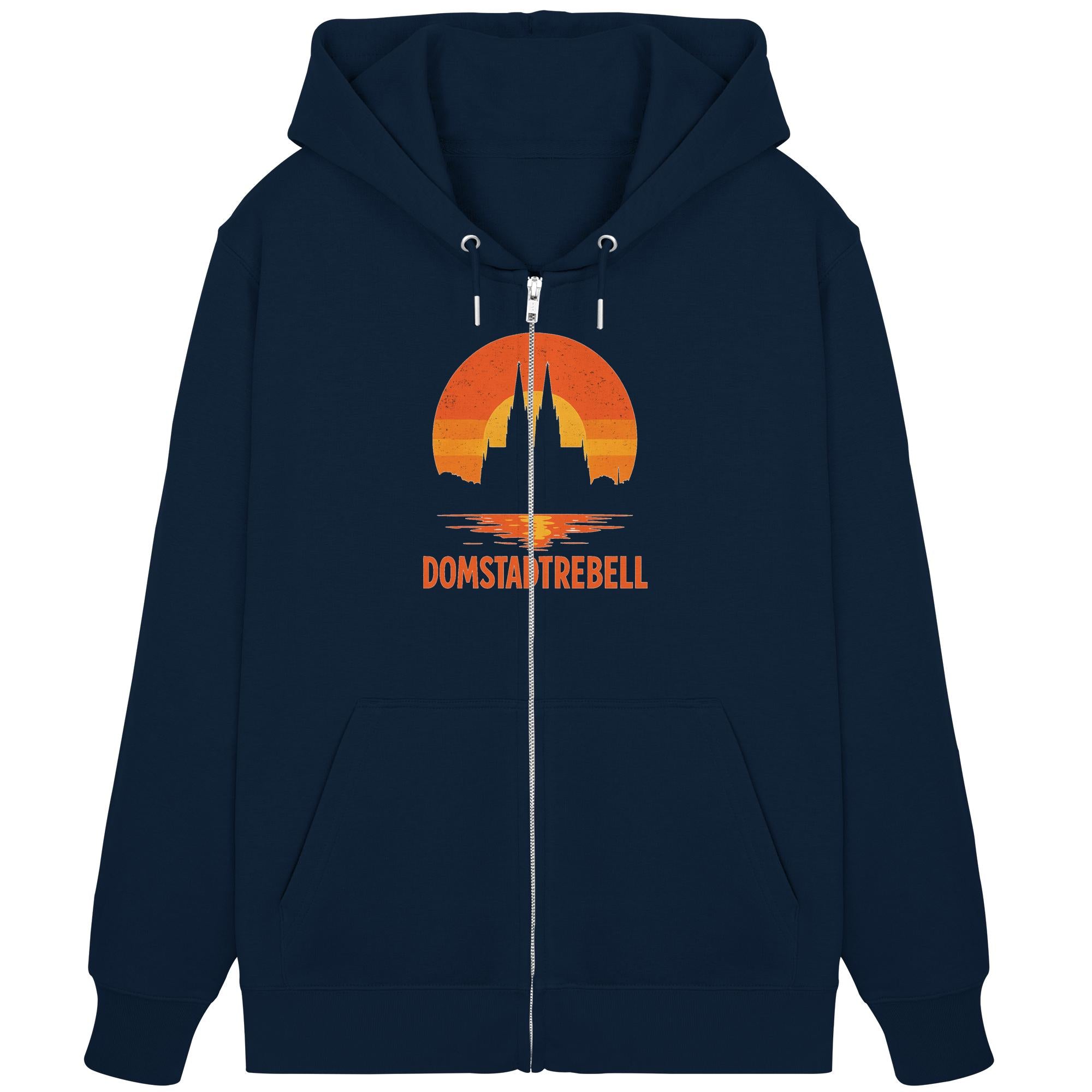 Domstadtrebell - Kölner Dom Sonnenuntergang - Organic Zipper