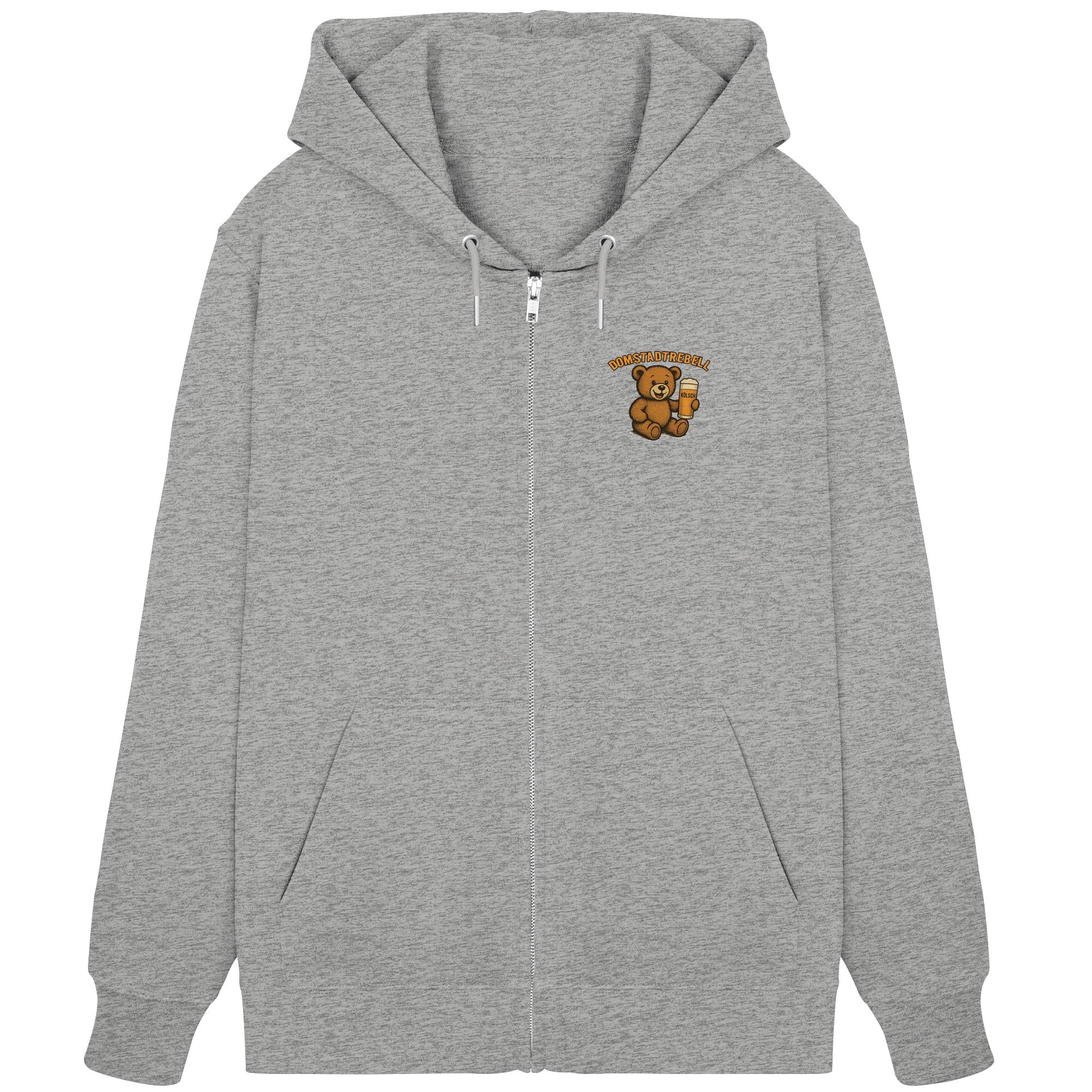 Domstadtrebell Kölschbär - Organic Zipper