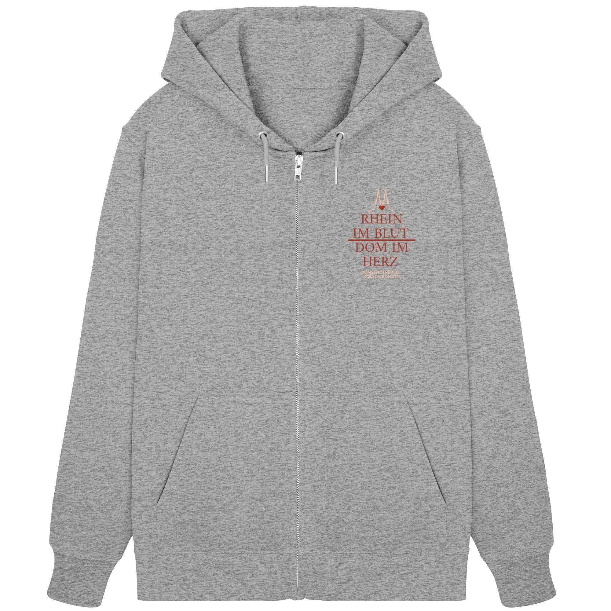 Domstadtrebell -Cologne Love - Organic Zipper