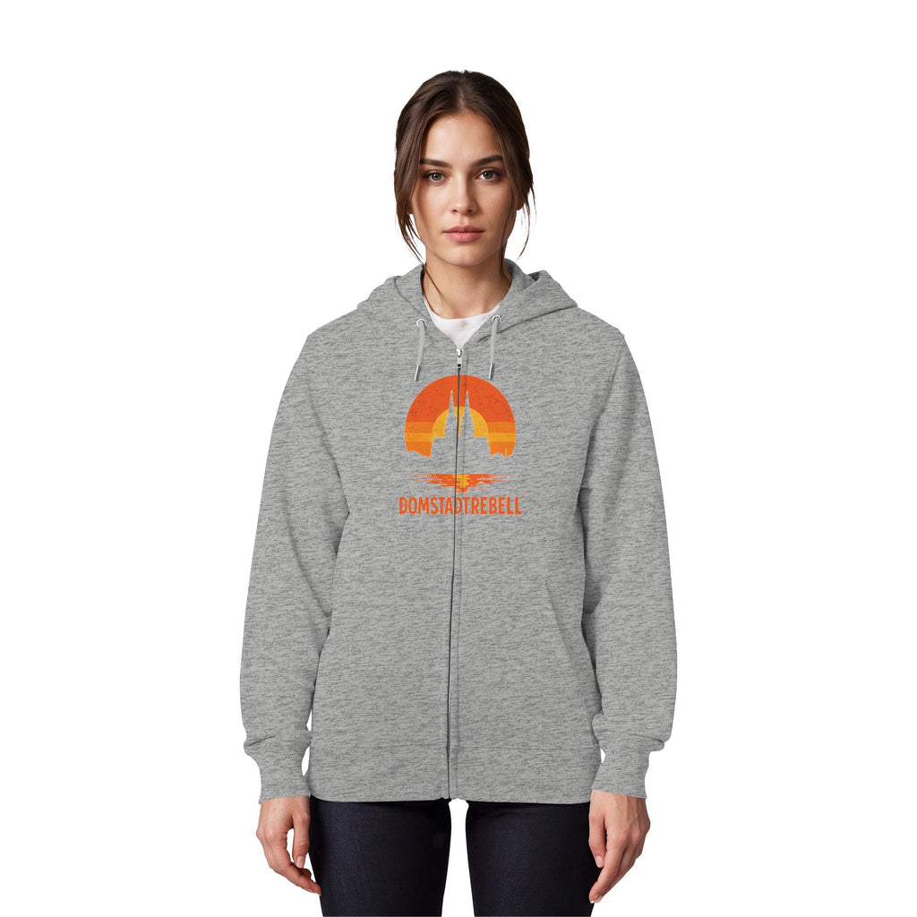 Domstadtrebell - Kölner Dom Sonnenuntergang - Organic Zipper
