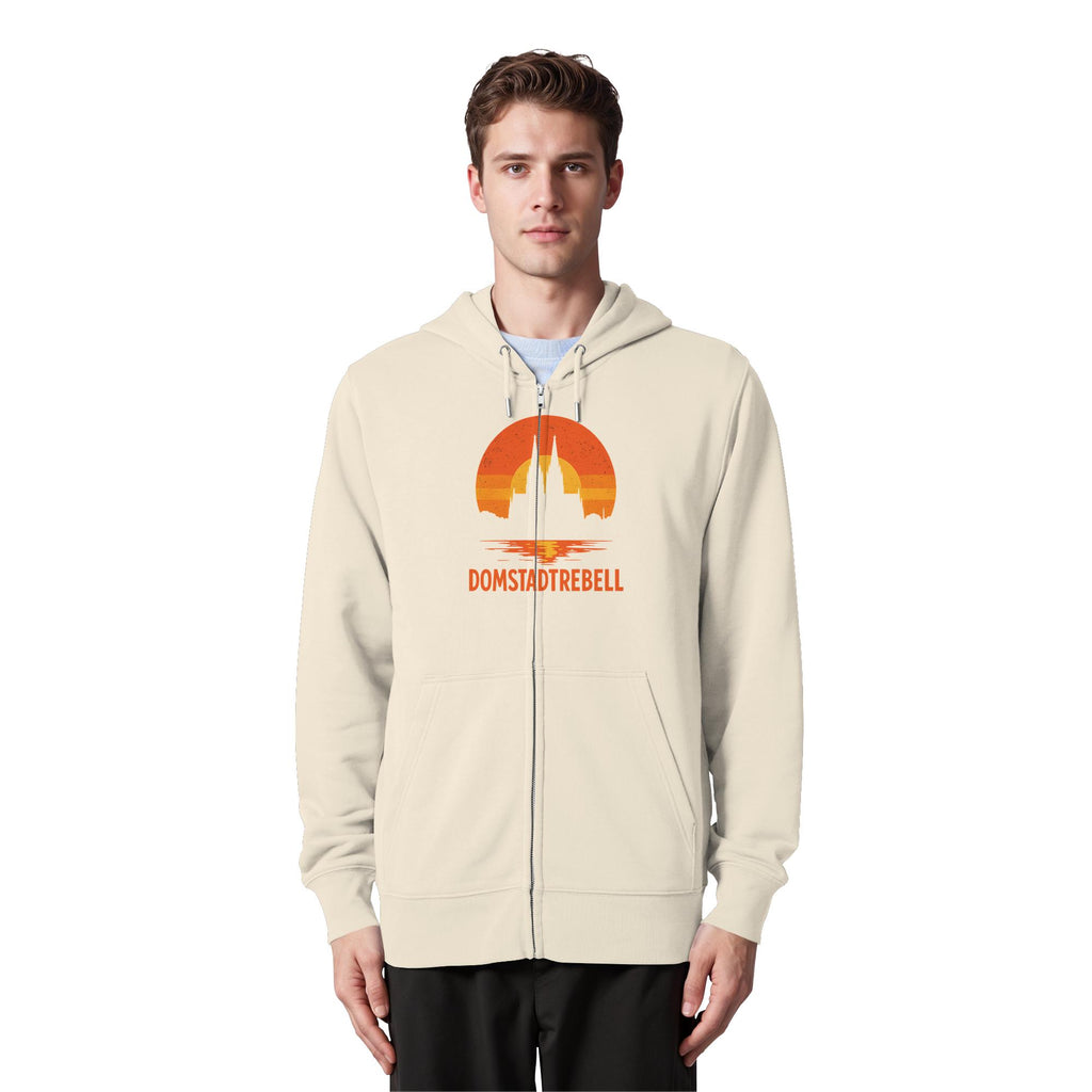 Domstadtrebell - Kölner Dom Sonnenuntergang - Organic Zipper
