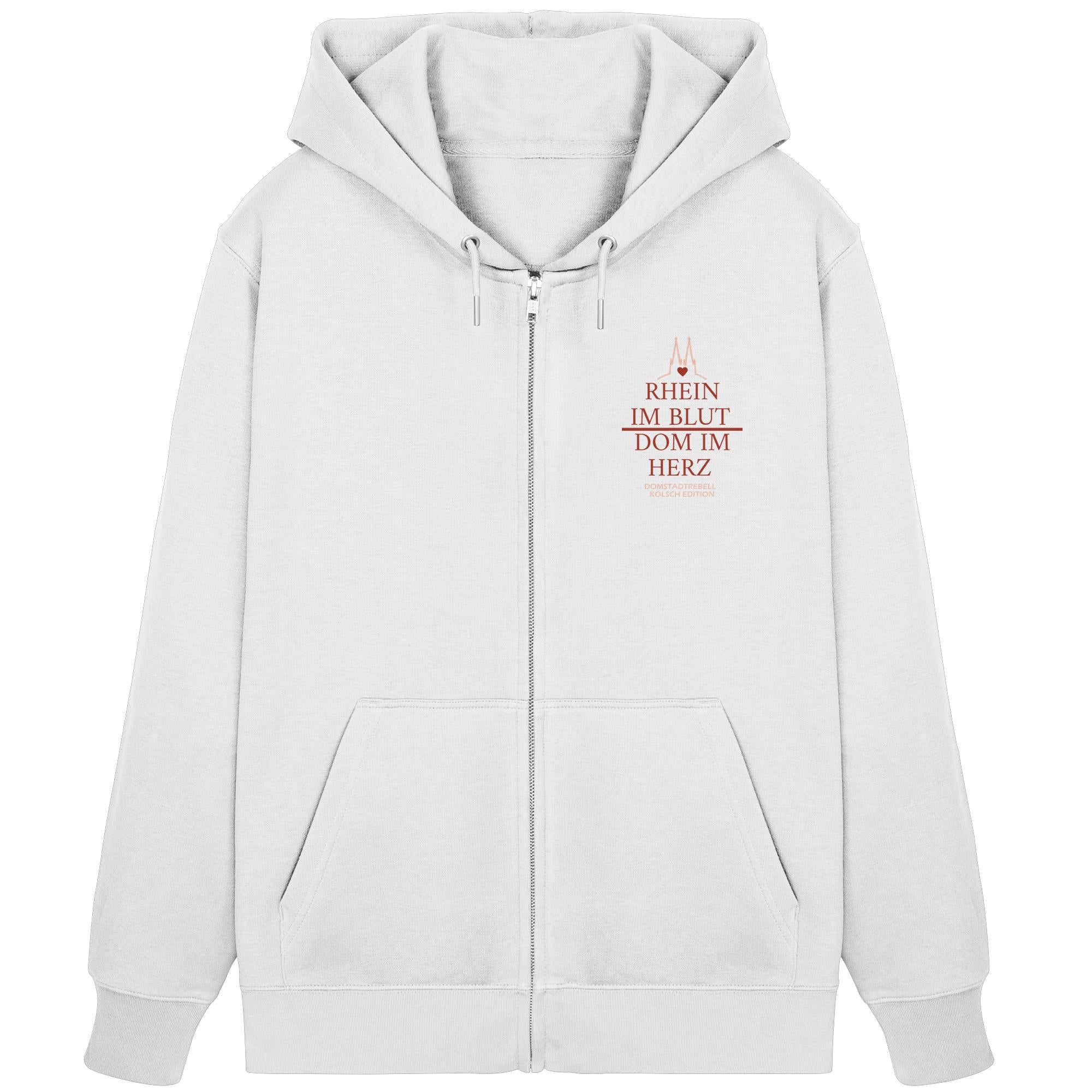 Domstadtrebell -Cologne Love - Organic Zipper