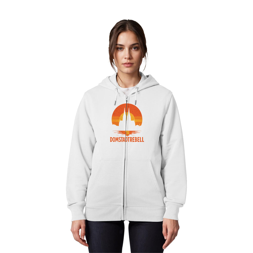 Domstadtrebell - Kölner Dom Sonnenuntergang - Organic Zipper